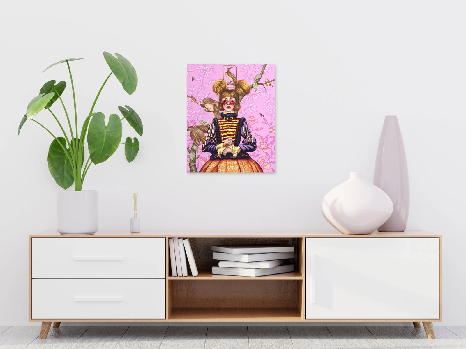 The Top Songbirds Original Artwork by Carlos Gamez De Francisco - 10