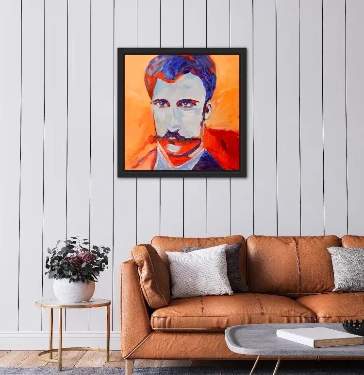 Modern Portraiture, Original Oil Portrait Painting - 2