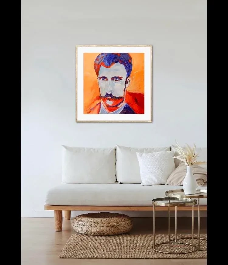Modern Portraiture, Original Oil Portrait Painting - 5