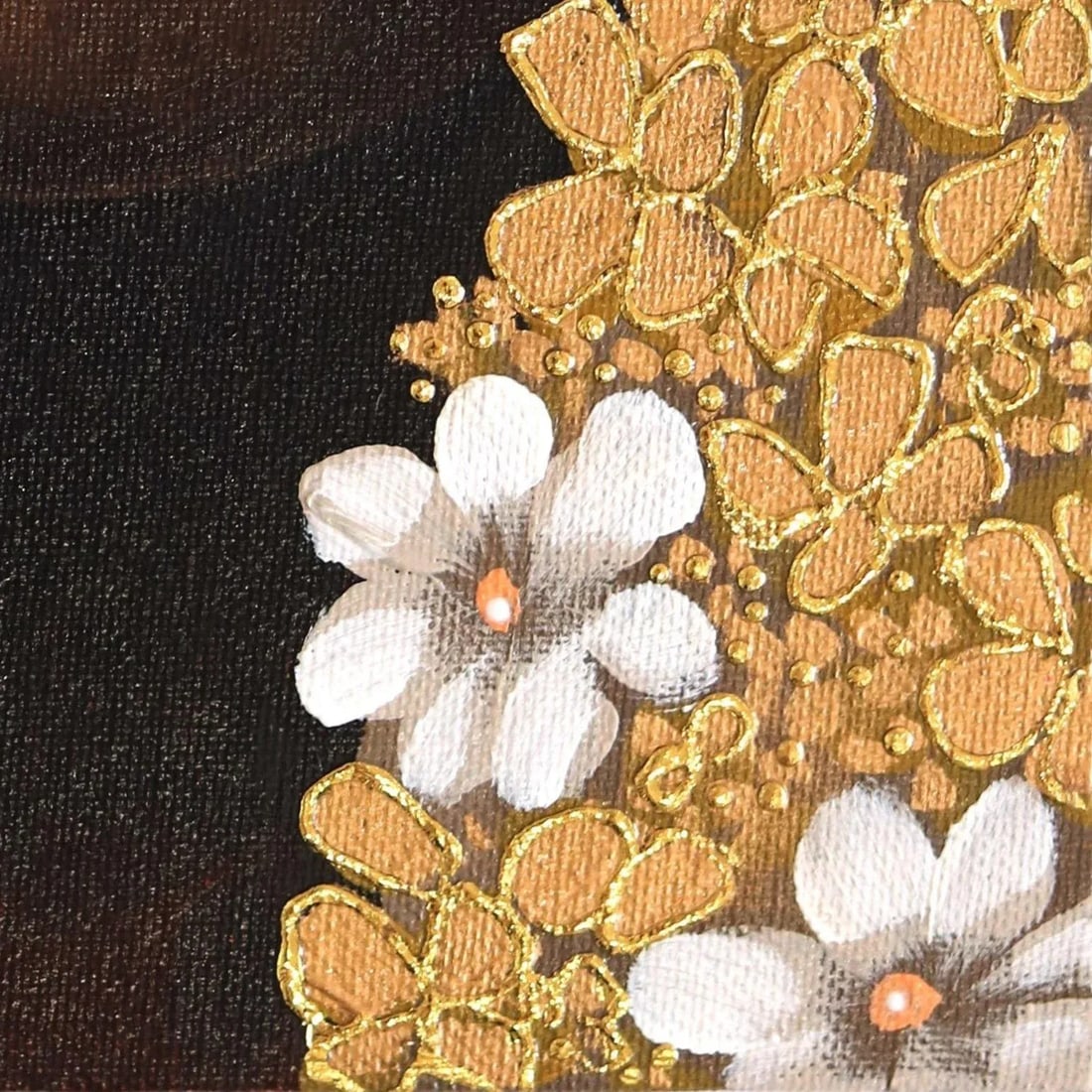 Gold Ii Original Artwork by Sally K - 5
