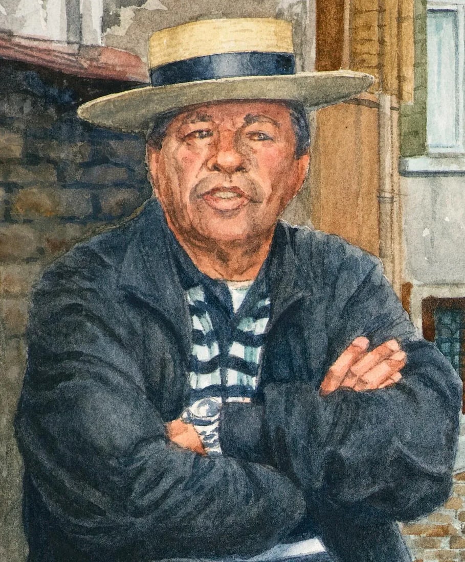The Gondoliers, Venice, Watercolor Painting - 4