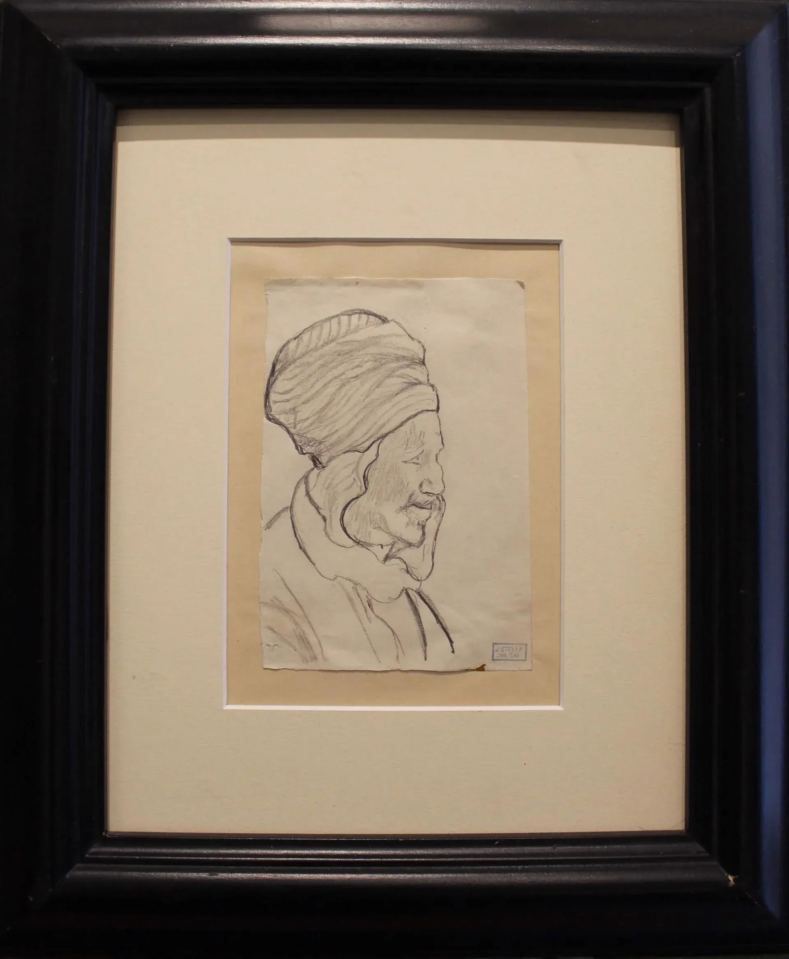 Original Joseph Stella Drawing (20th Century Modern Pencil Portrait Pencil) - 7