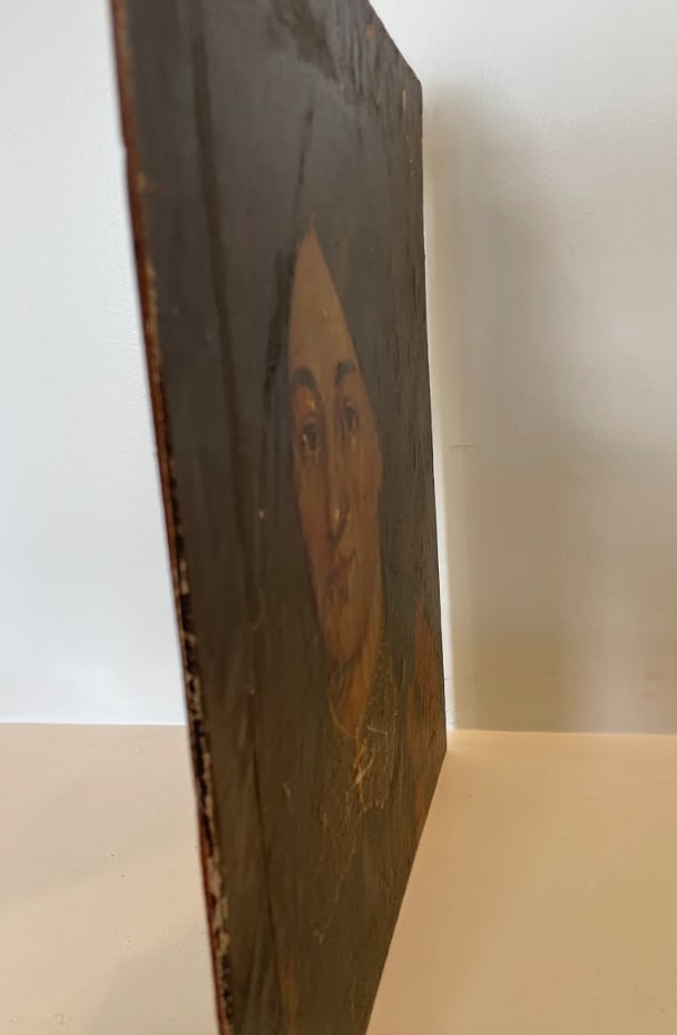 Late 19th Century Original Oil Portrait Painting of a Victorian Woman - 9
