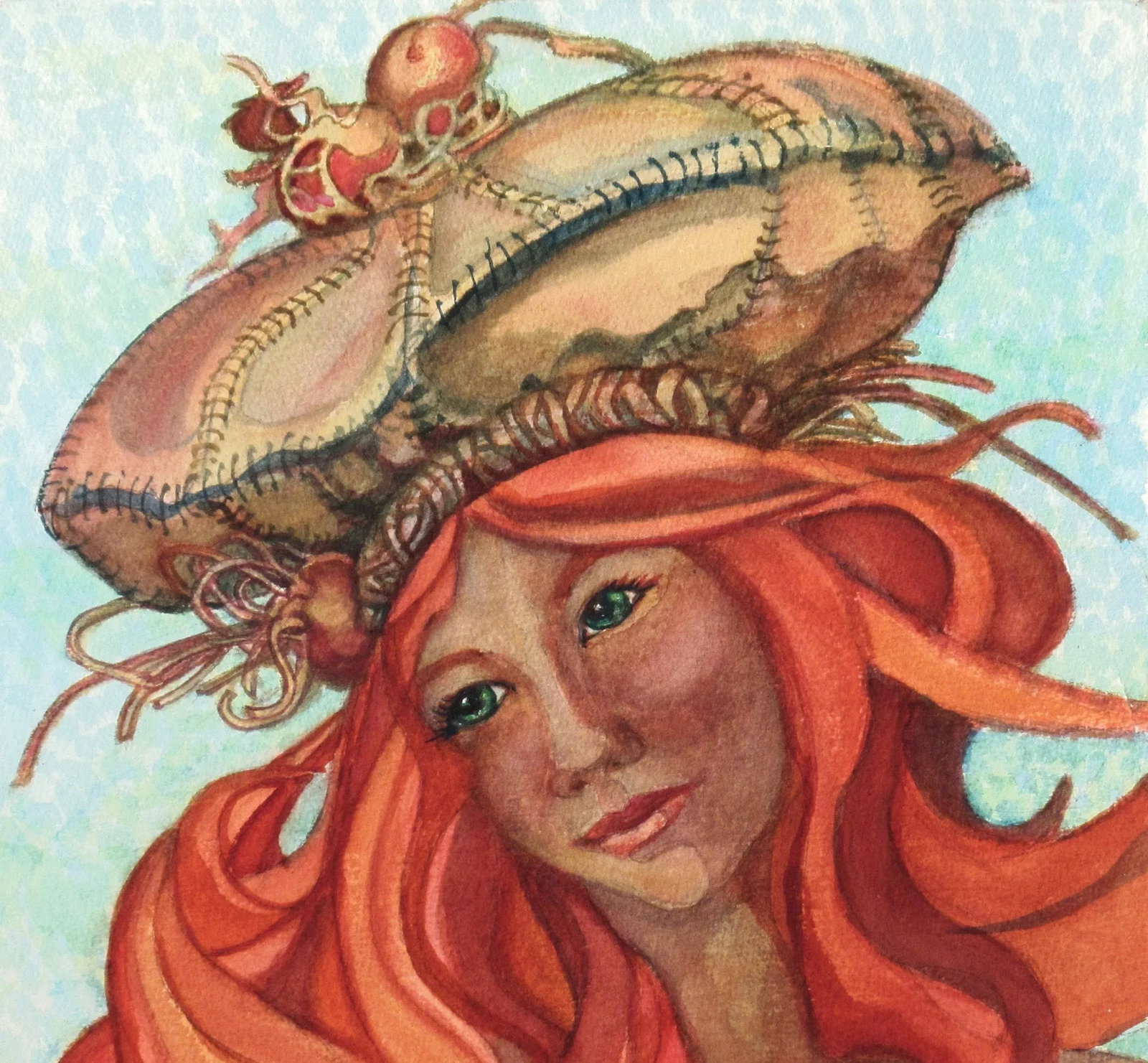 Charlotte Huntley, Mermaid, Circa 1980 - 2