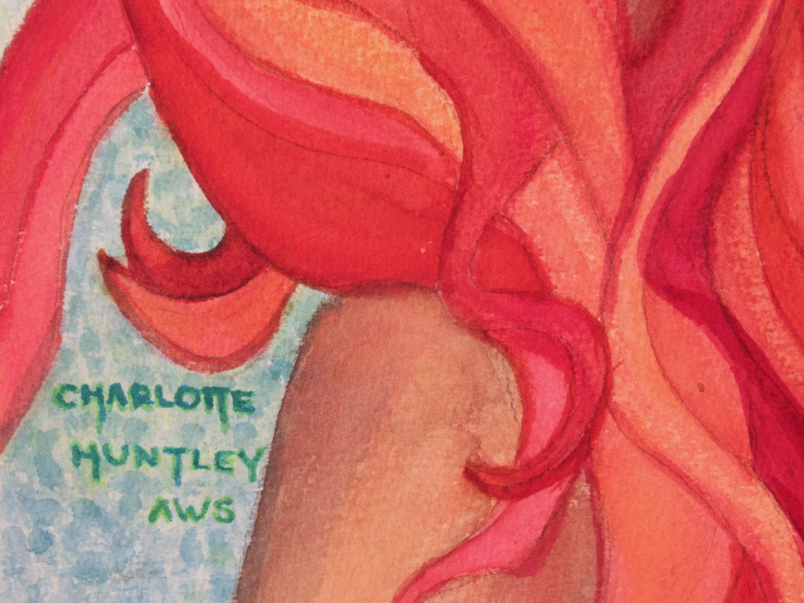 Charlotte Huntley, Mermaid, Circa 1980 - 4