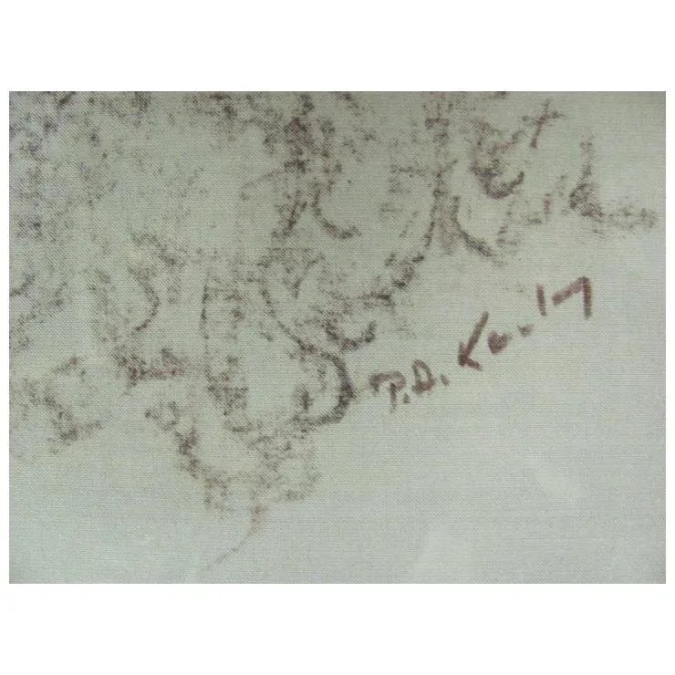 Drawing Of Man - Signed Pawel Kanthy - 5