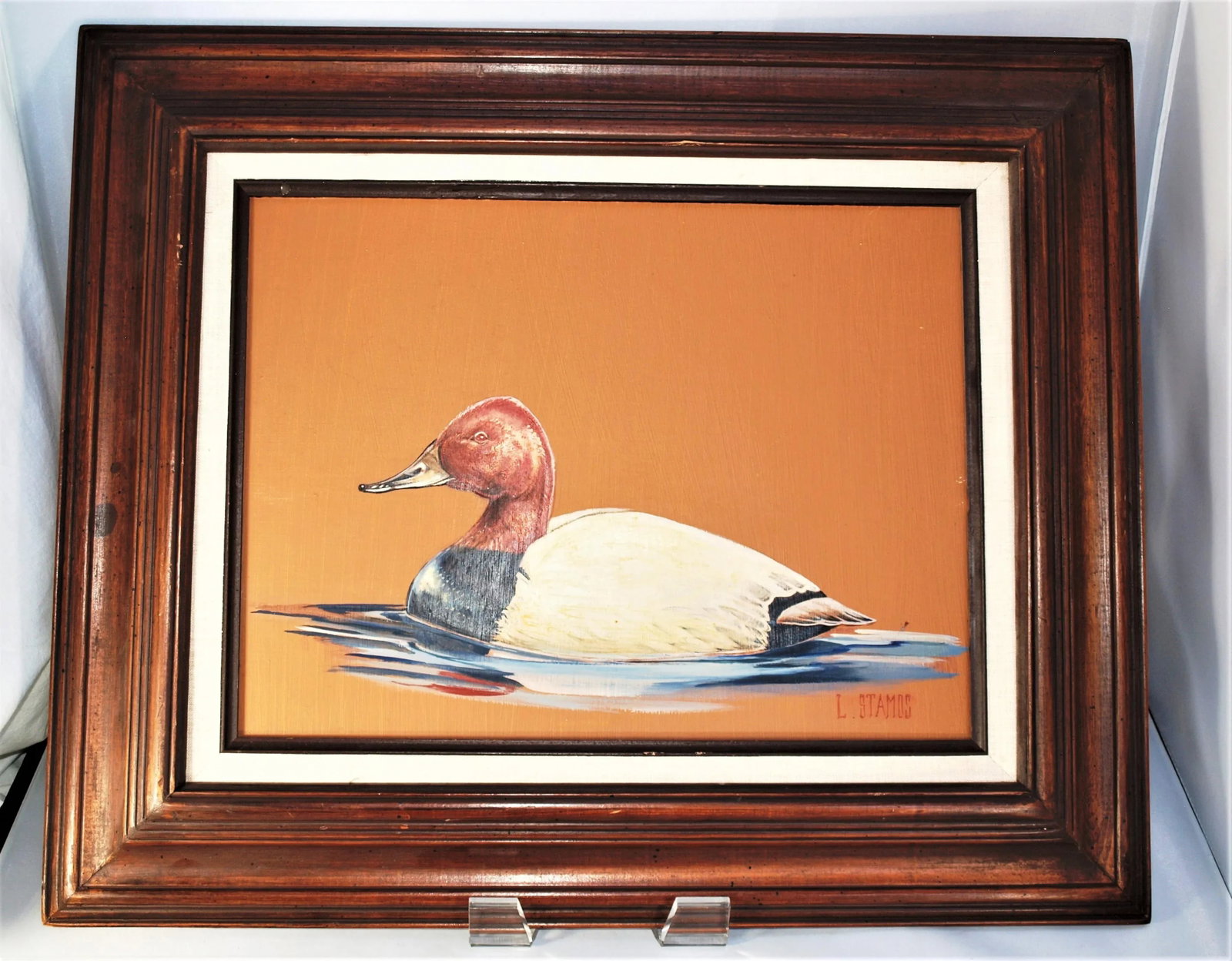 Contemporary Painting of a Wild Duck by Luke Stamos - 5