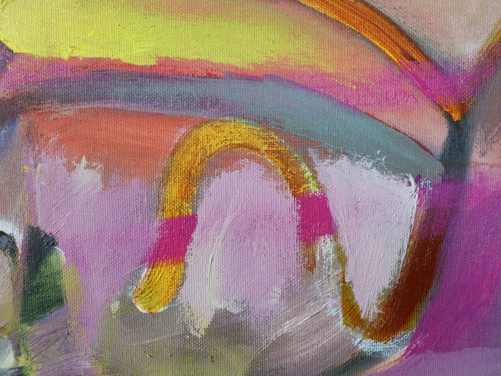 Playground Abstract Oil and Acrylic Painting by Scott Spencer - 4