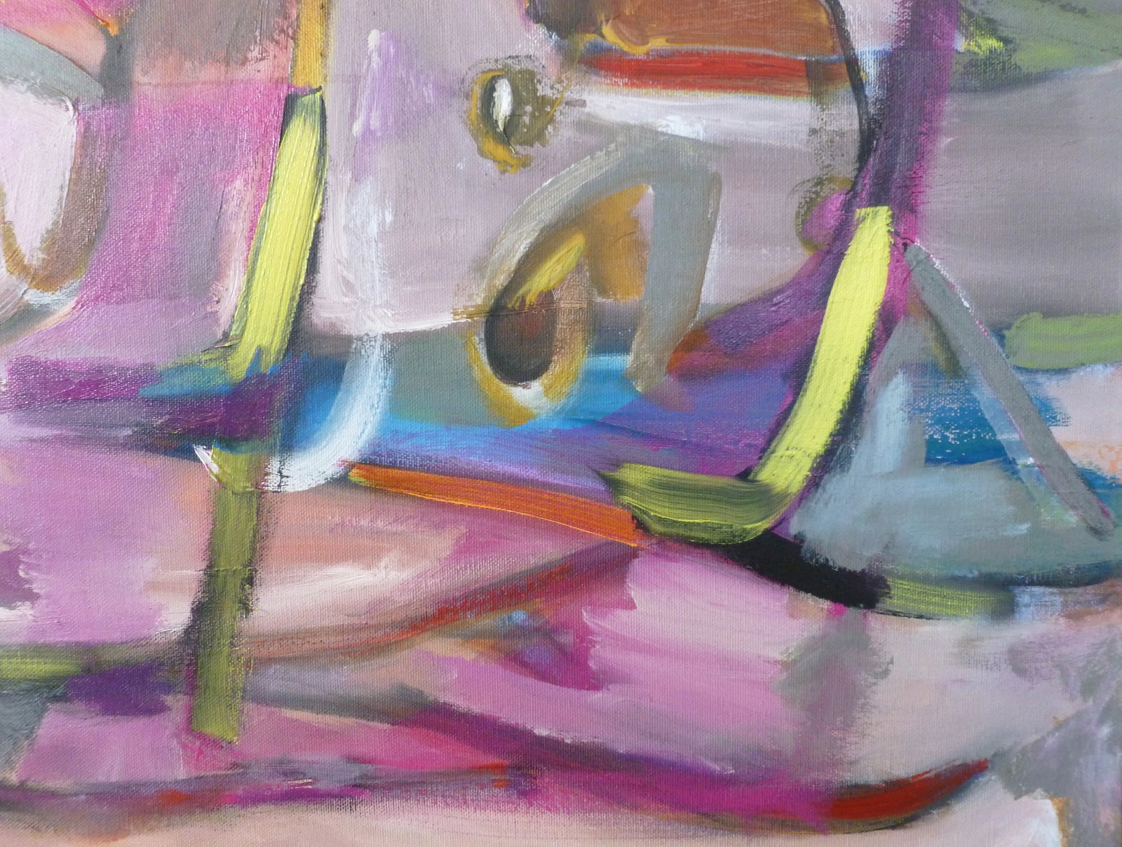 Playground Abstract Oil and Acrylic Painting by Scott Spencer - 5