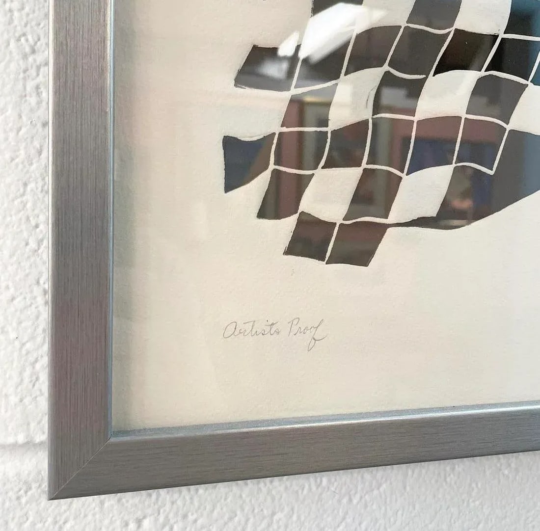 Arlene Sherman Lithograph, Newly Framed - 3