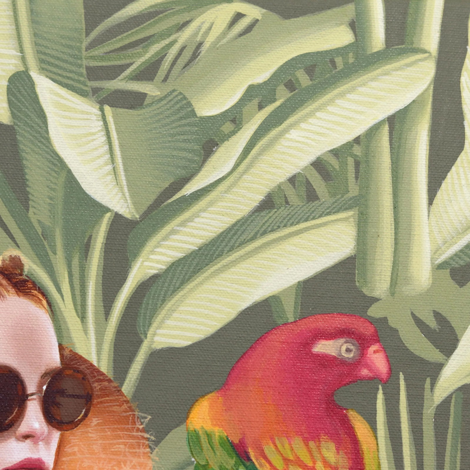 Rainforest Parrots Original Artwork by Carlos Gamez De Francisco - 3