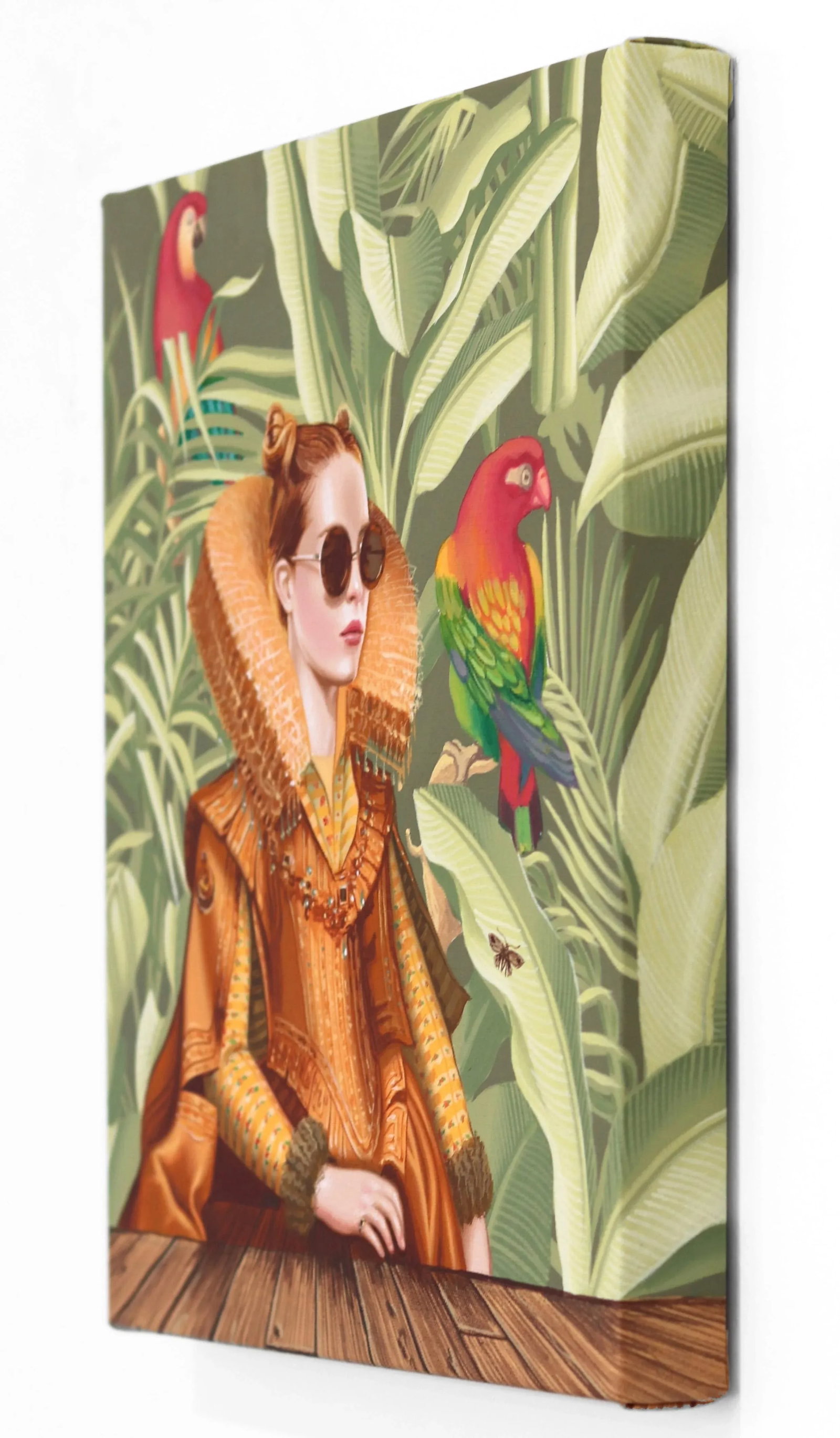 Rainforest Parrots Original Artwork by Carlos Gamez De Francisco - 6