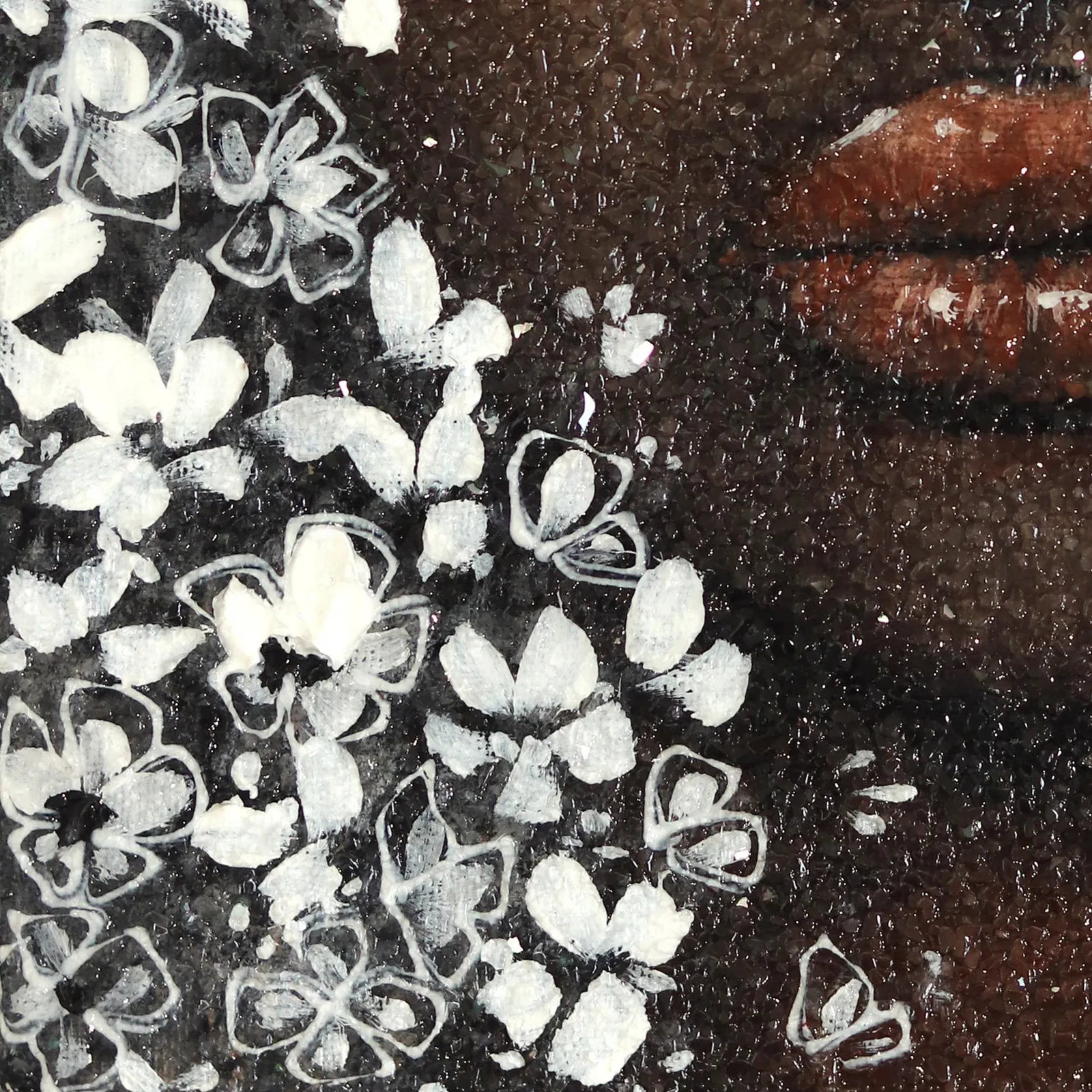 Covered in Florals Original Artwork by Sally K - 4