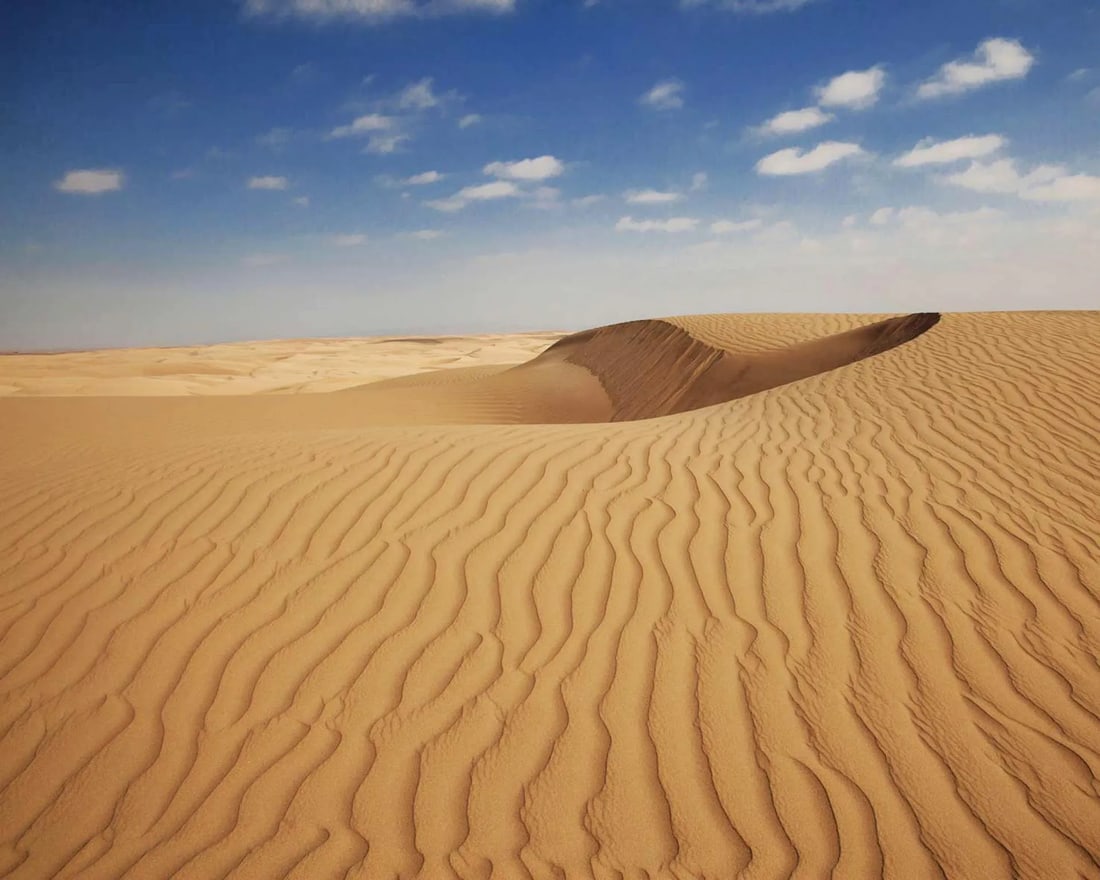 Paracus Desert Landscape Photograph: A photograph featuring the landscape of a desert in Paracus, Peru. It's printed on archival paper that measures 24" x 30" and is in excellent condition. Condition: Condition Notes: Excellent - Minor