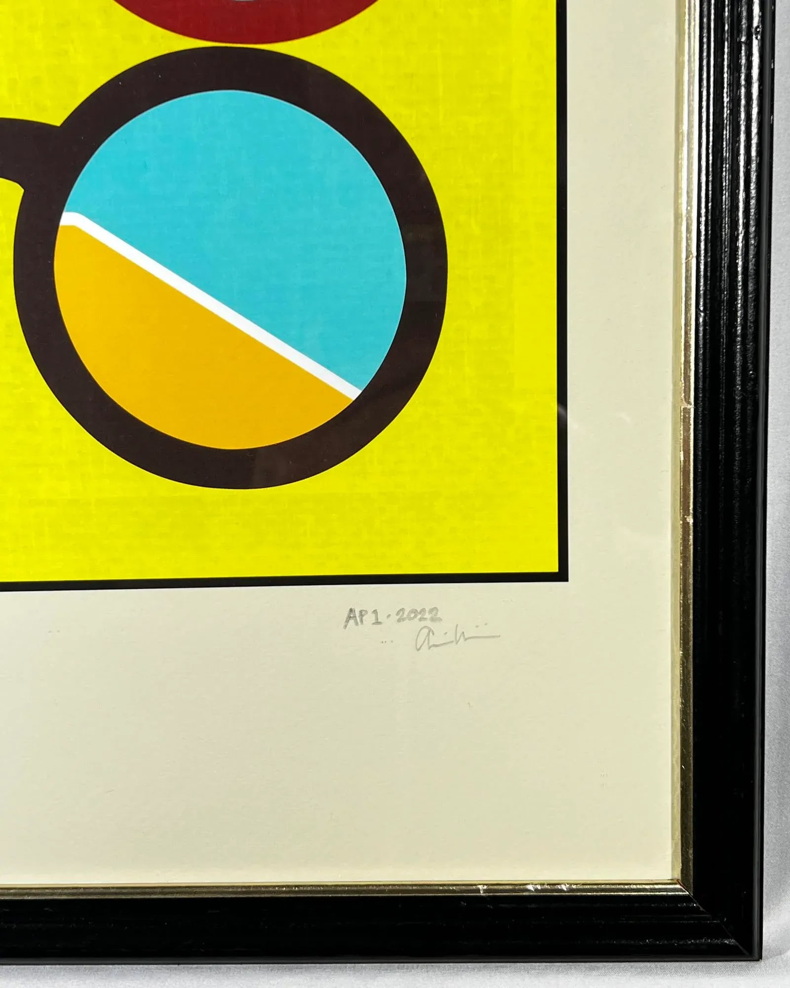 Hockney Glasses Splash-Inspired Artist Proof Giclee Print, 2022 - 5