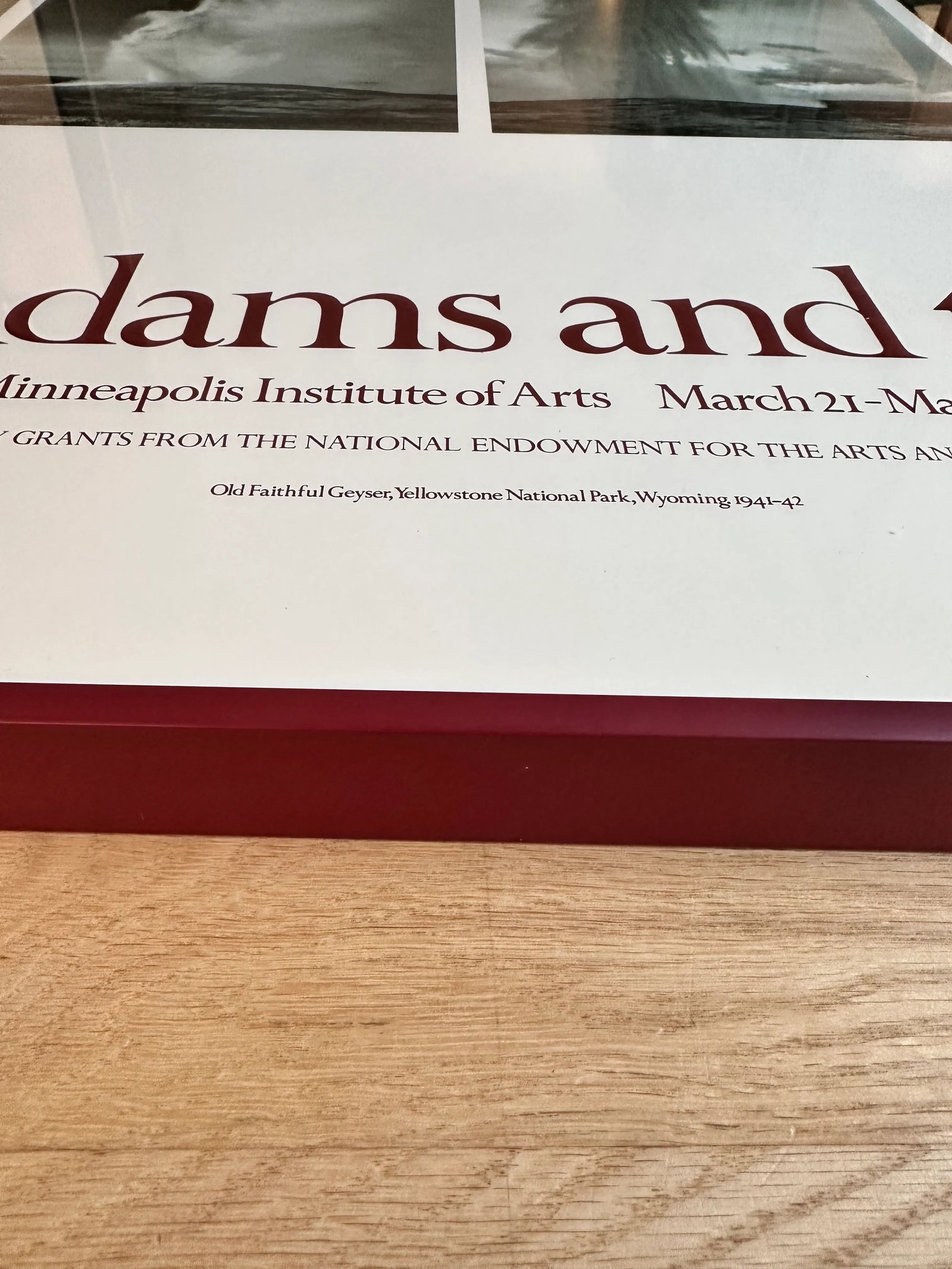 Ansel Adams and the West the Museum of Modern Art Framed Poster - 10
