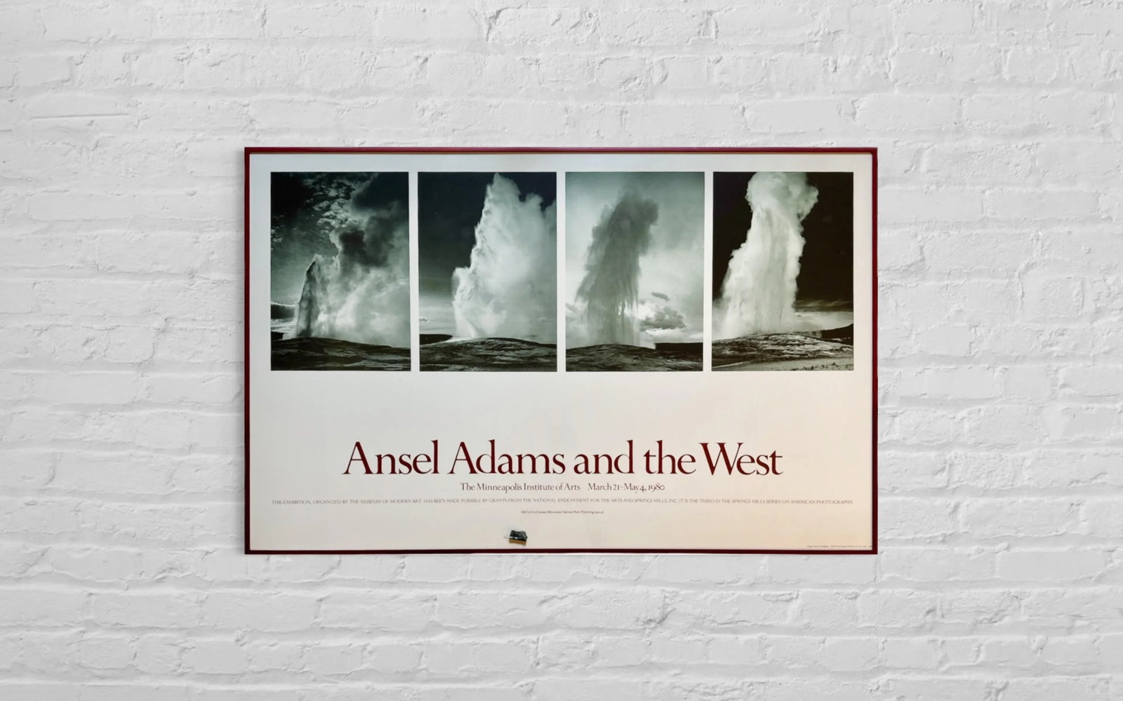 Ansel Adams and the West the Museum of Modern Art Framed Poster - 4