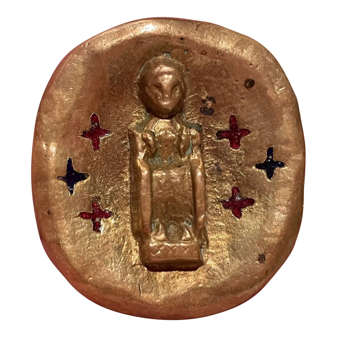 Line Vautrin (1913-1977) "Sainte Foi" Brooch Circa 1940s (1 of 5)