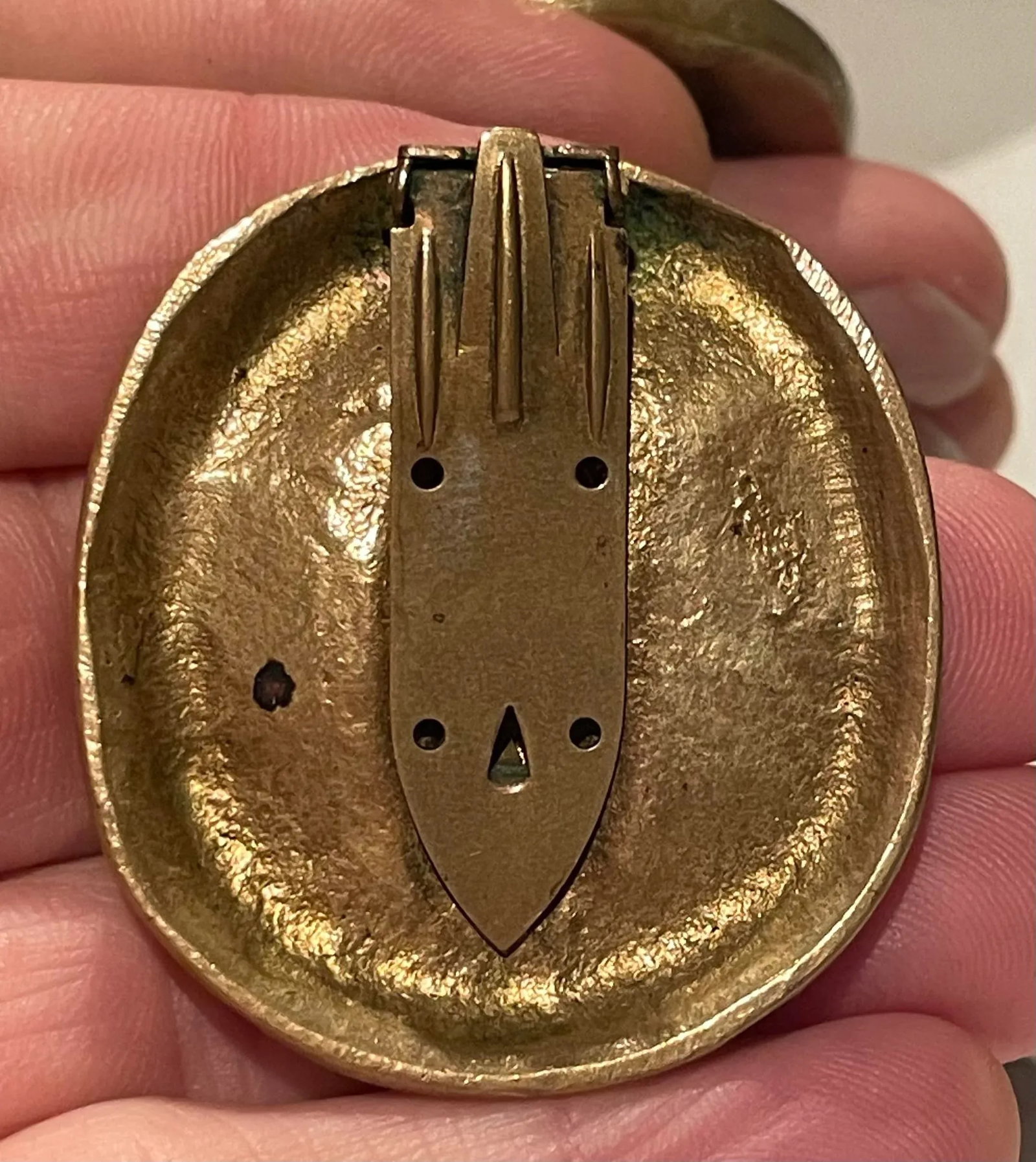 Line Vautrin (1913-1977) "Sainte Foi" Brooch Circa 1940s - 4