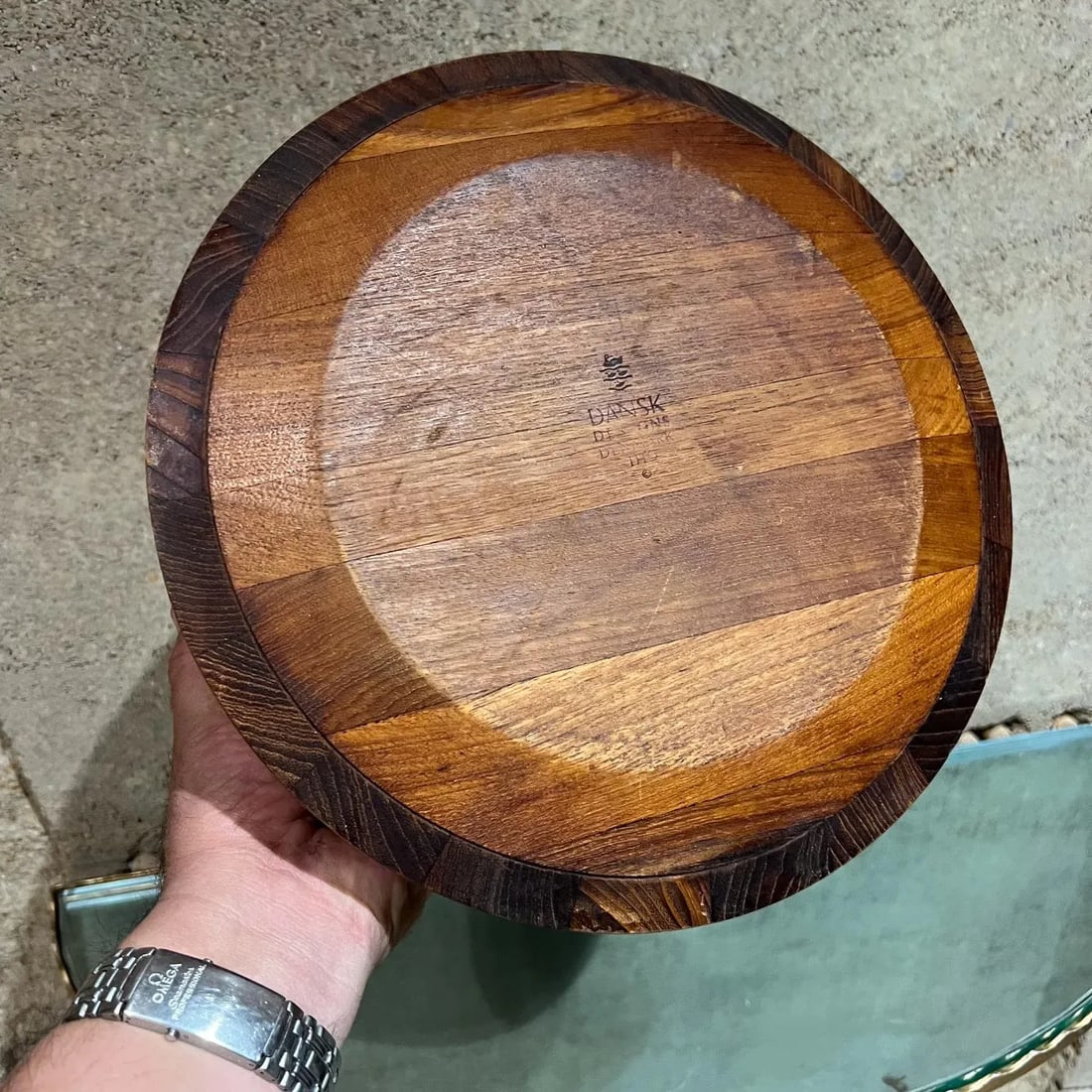 1960s Dansk Designs Teak and Bamboo Salad Bowl Jens Quistgaard - 6
