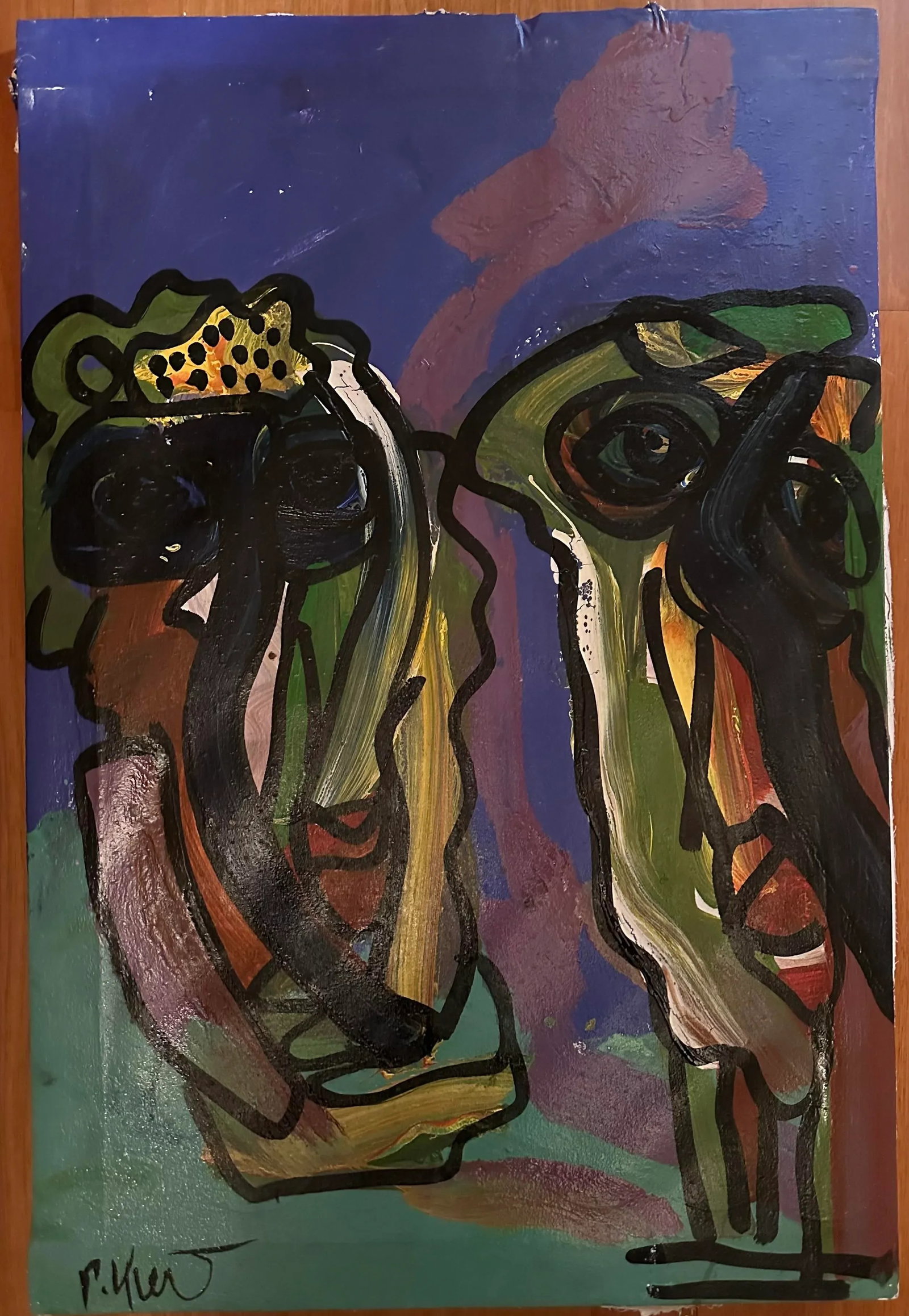 Peter Keil Original Painting - Junge Wilde Collection - 2