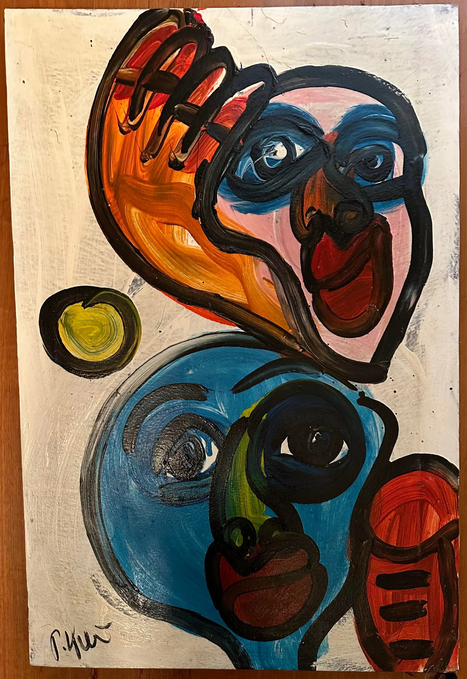 Peter Keil Original Painting - Junge Wilde Collection - 2