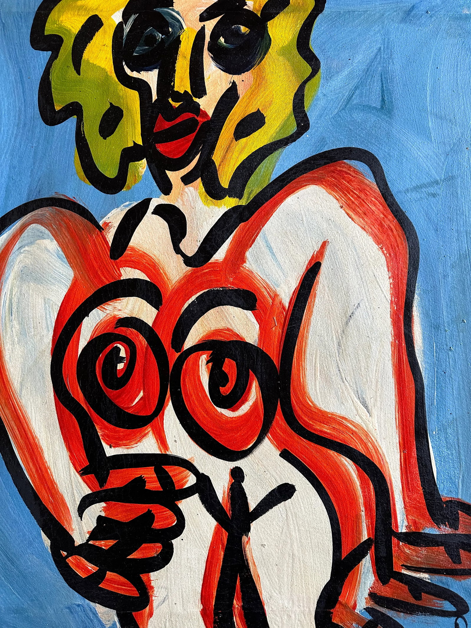 Original Peter Keil Painting - Junge Wilde Collection - 2