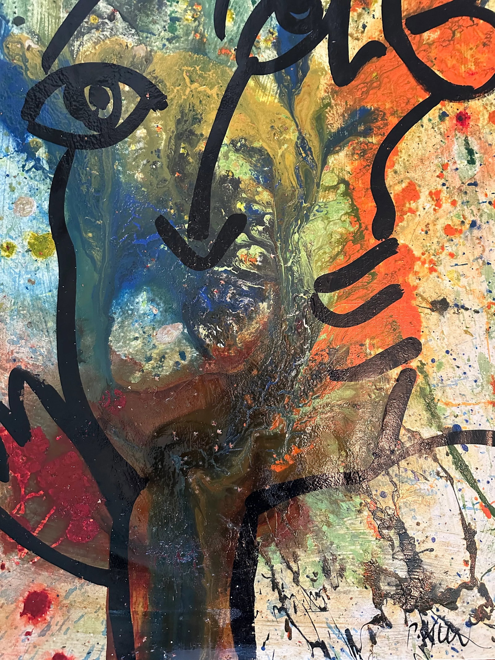 Peter Keil Original Painting - Junge Wilde Collection - 4