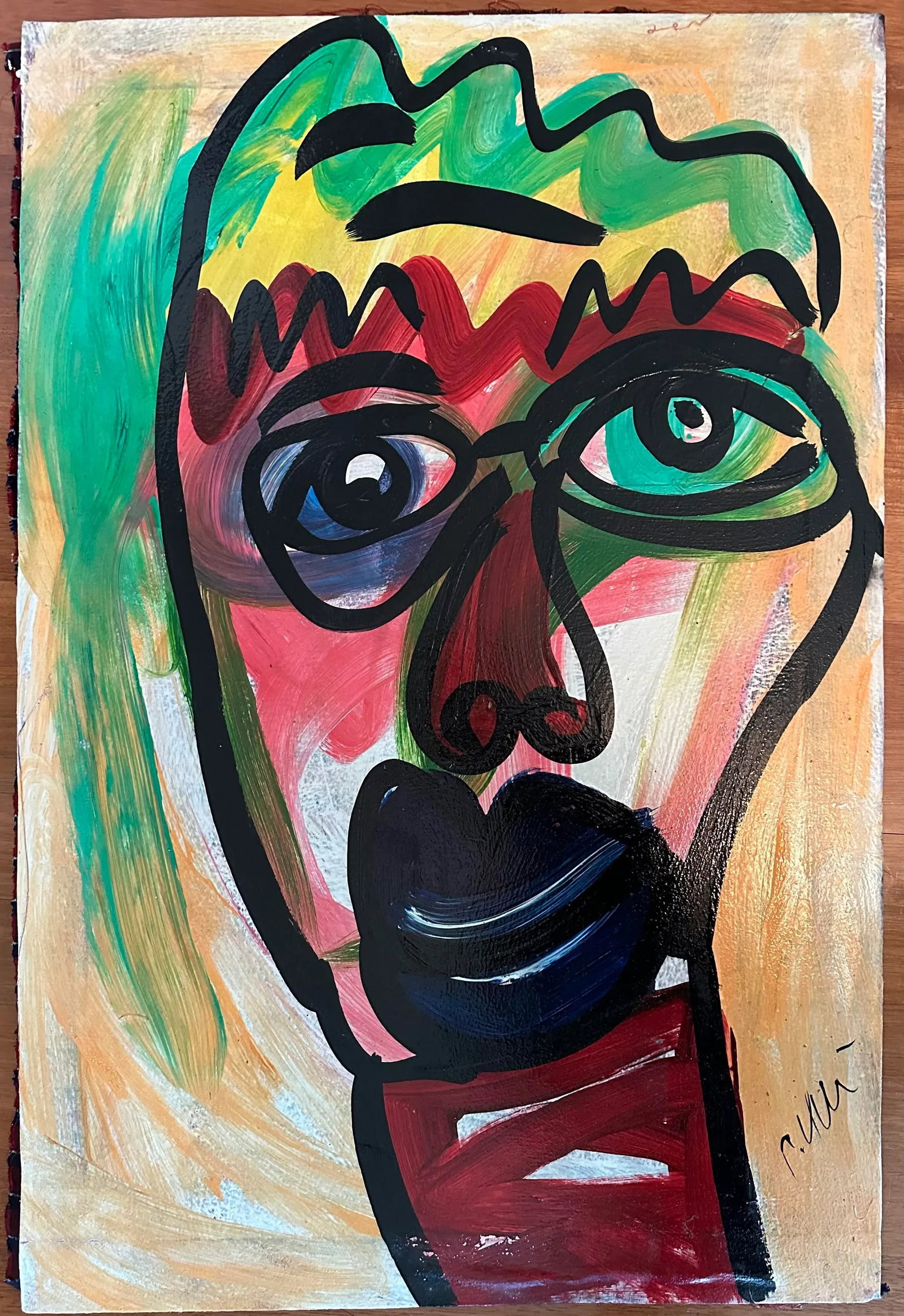Peter Keil Original Painting - 2