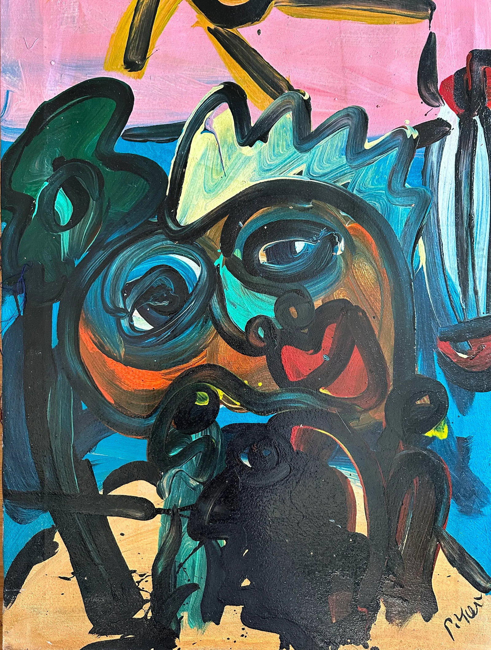 Peter Keil Original Painting - Junge Wilde Collection - 3