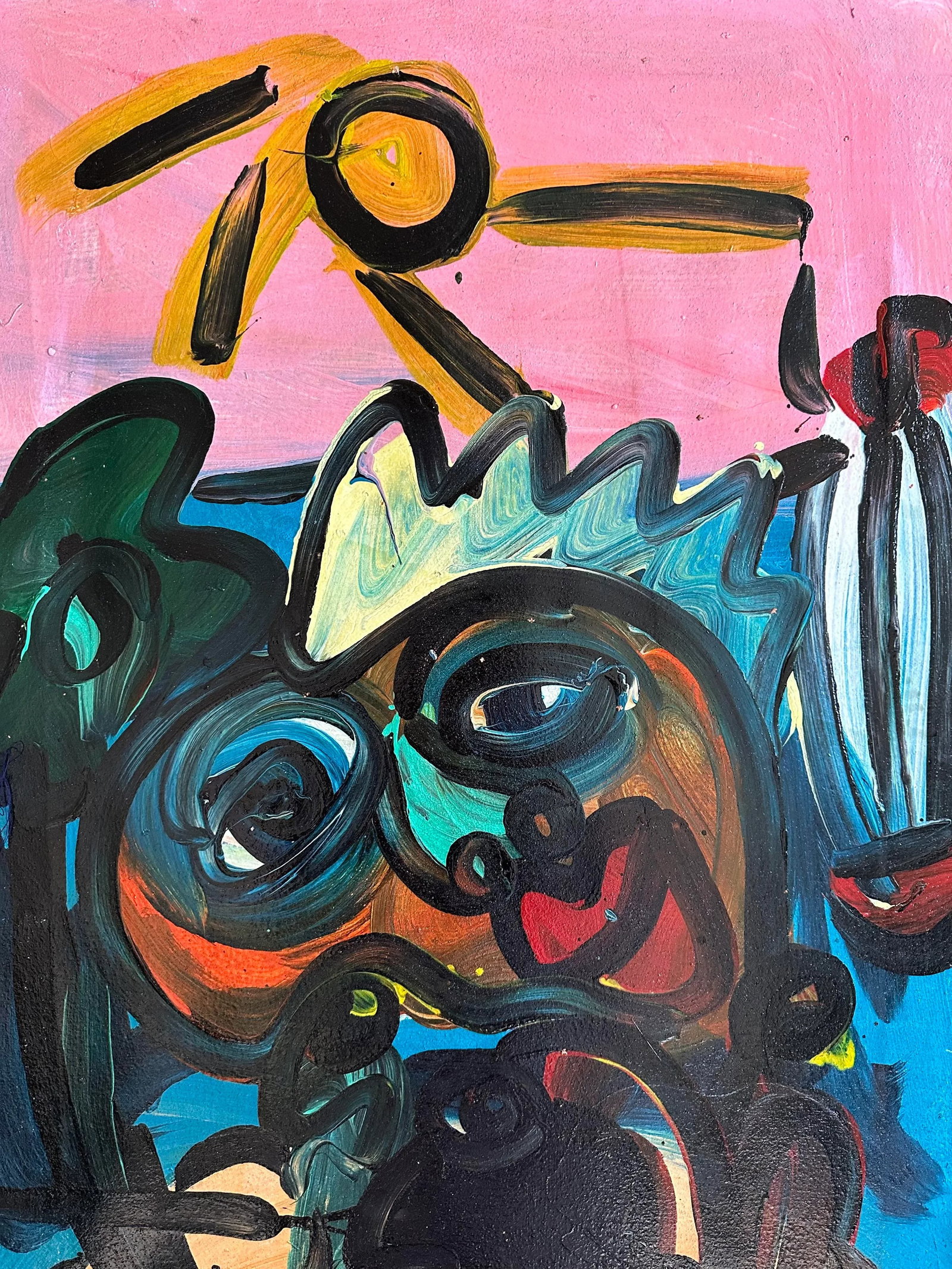 Peter Keil Original Painting - Junge Wilde Collection - 4