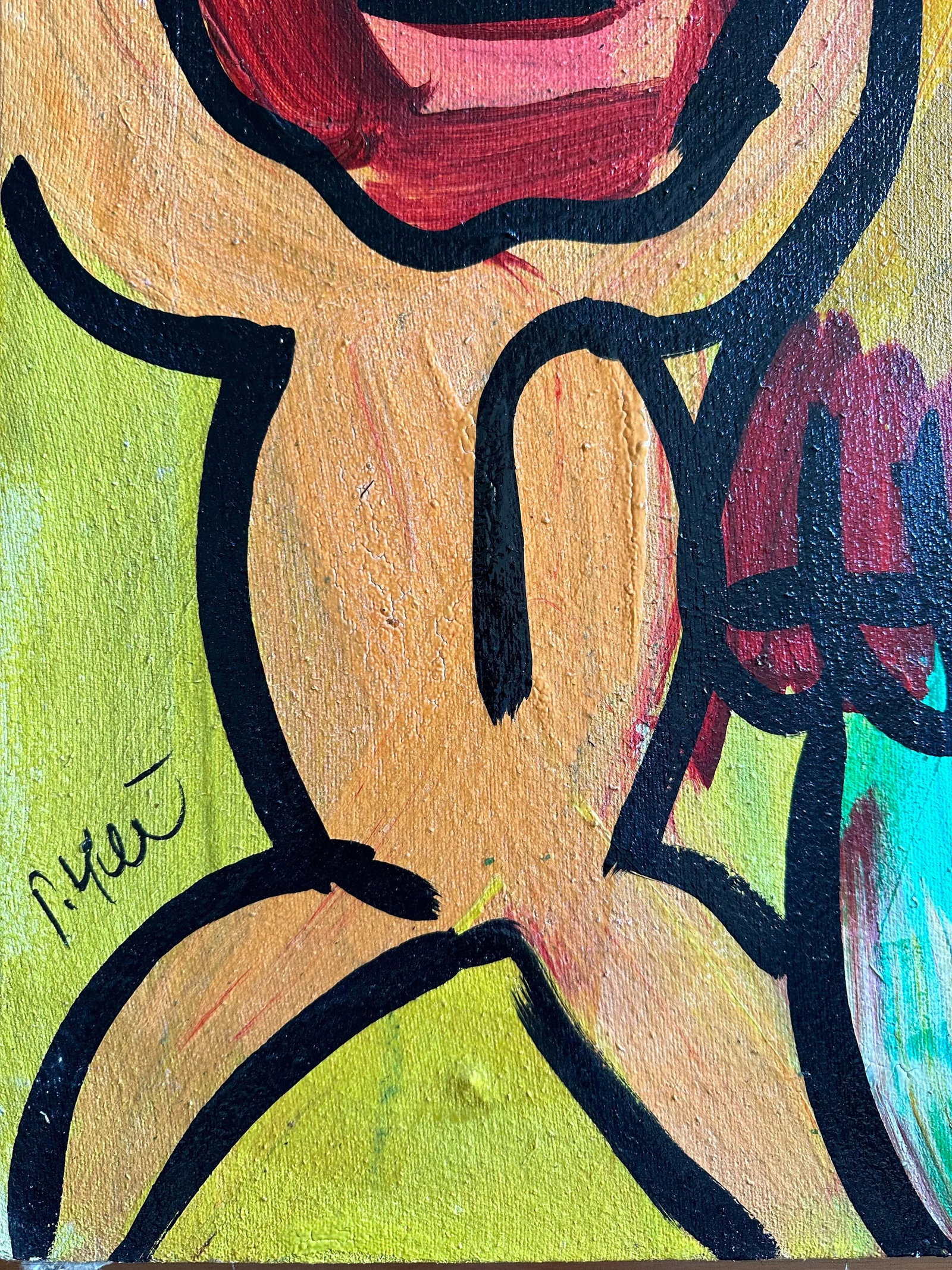 Original Peter Keil Painting - Junge Wilde Collection - 2