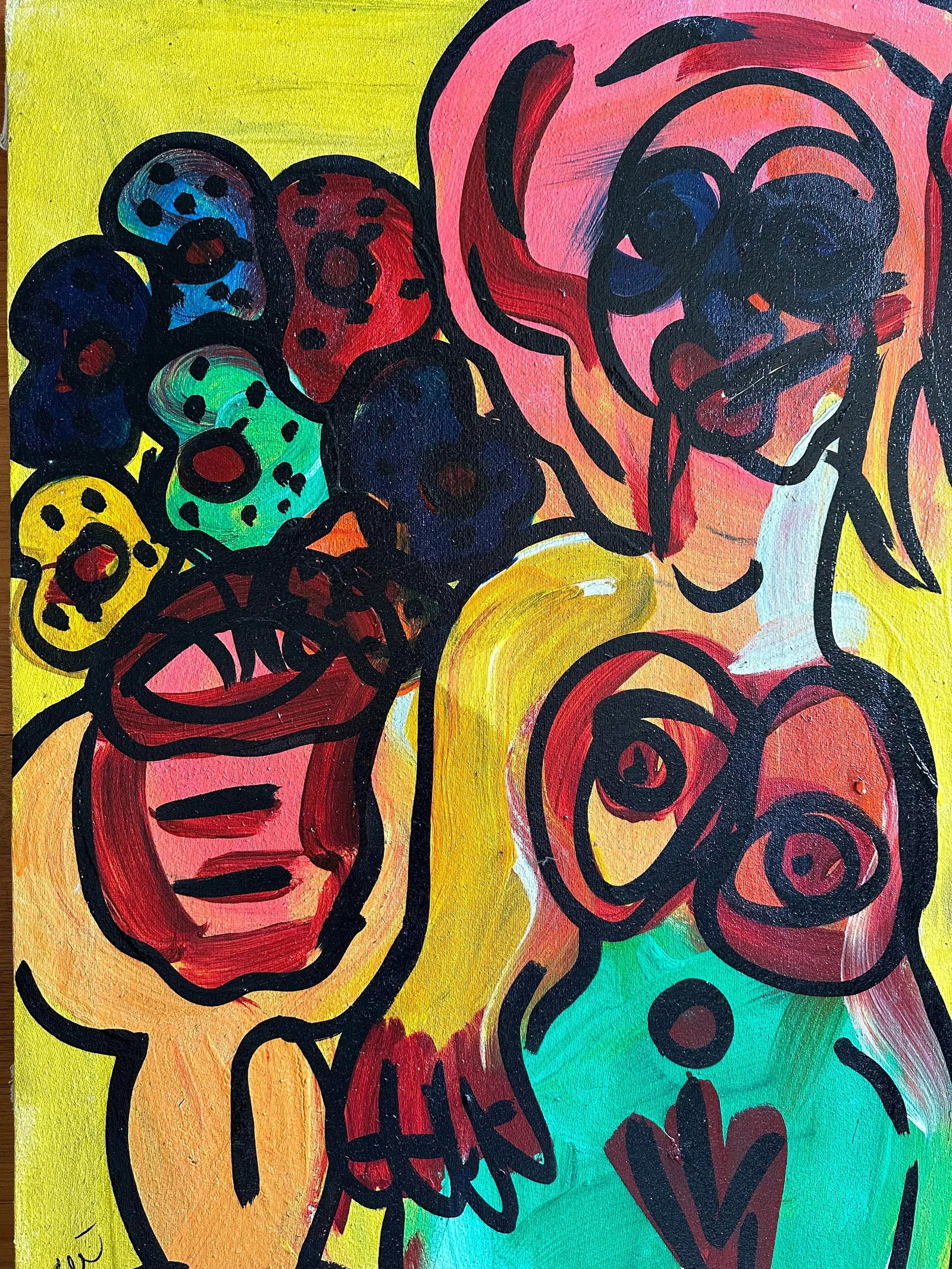 Original Peter Keil Painting - Junge Wilde Collection - 4