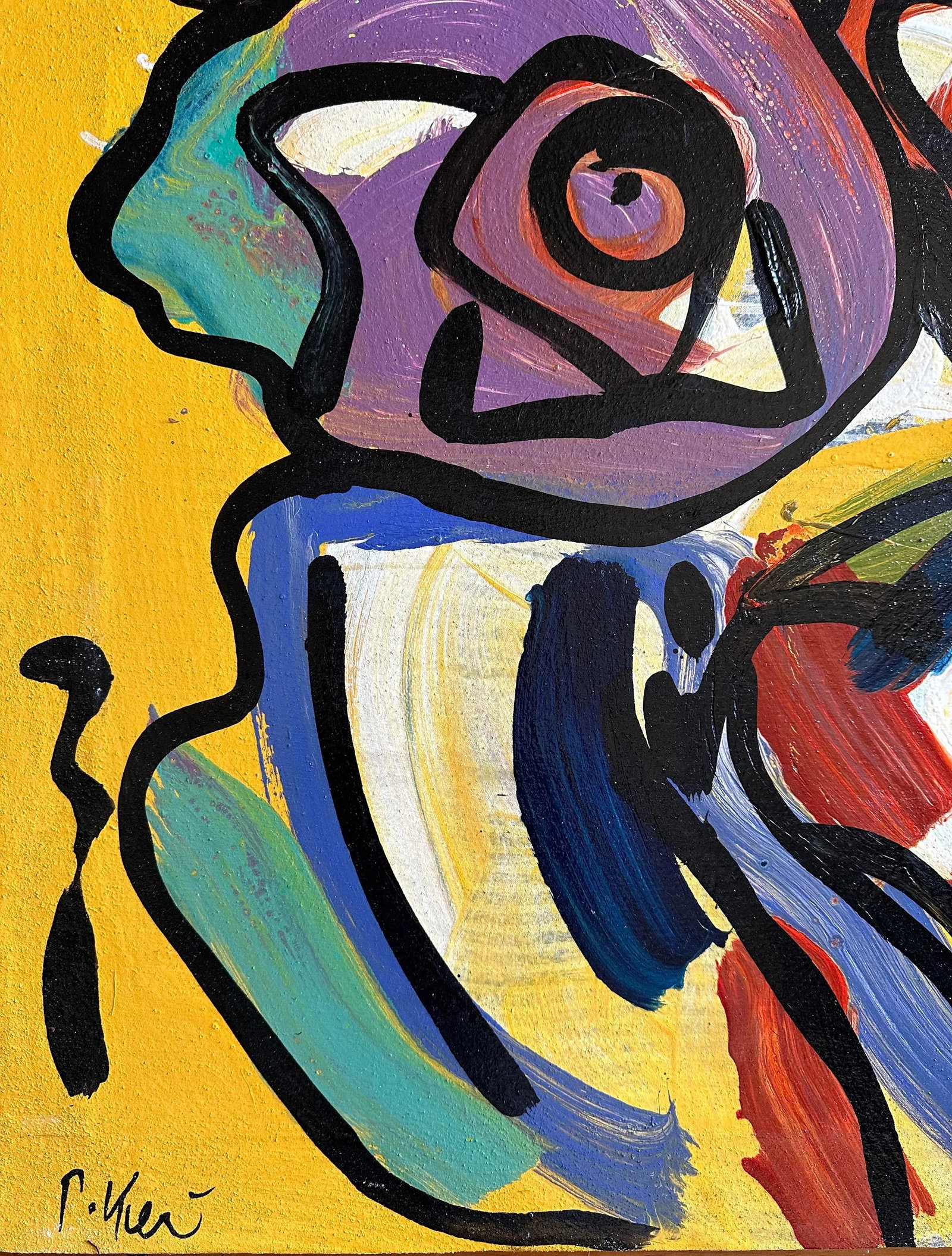 Original Peter Keil Painting - Junge Wilde Collection - 2