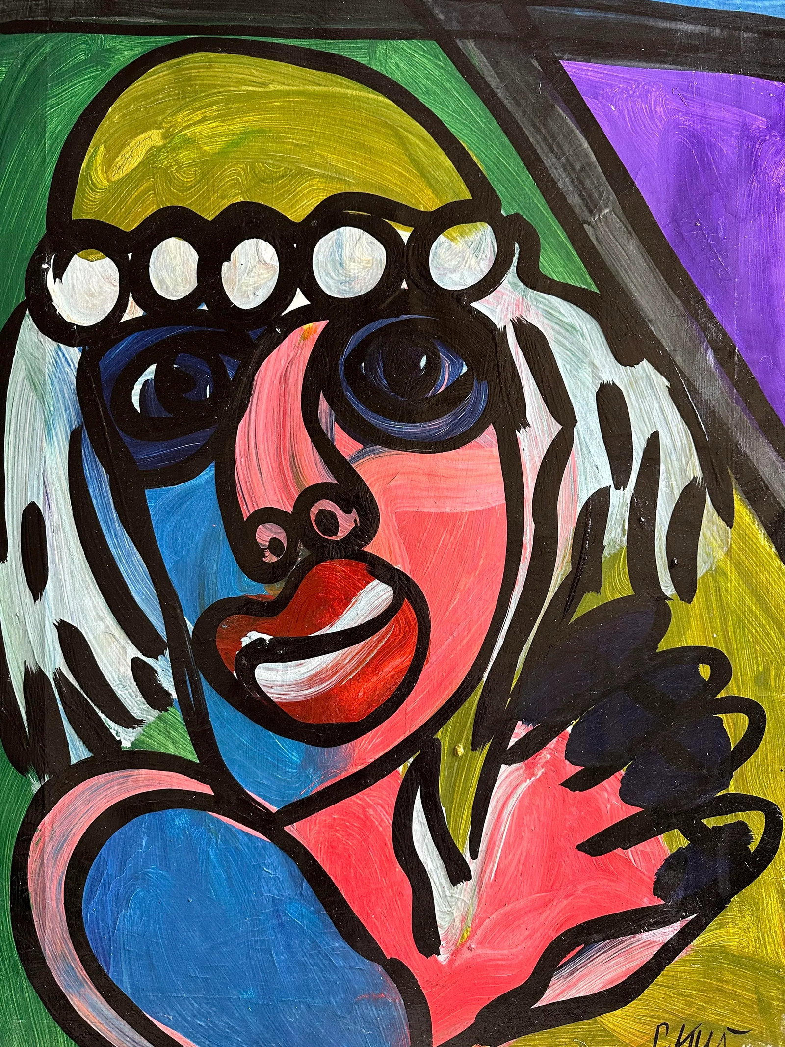 Original Peter Keil Painting - Junge Wilde Collection - 2