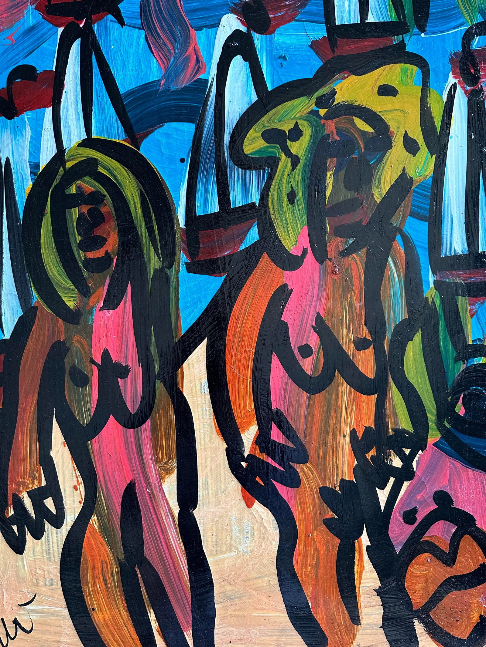 Peter Keil Original Painting - Junge Wilde Collection - 3