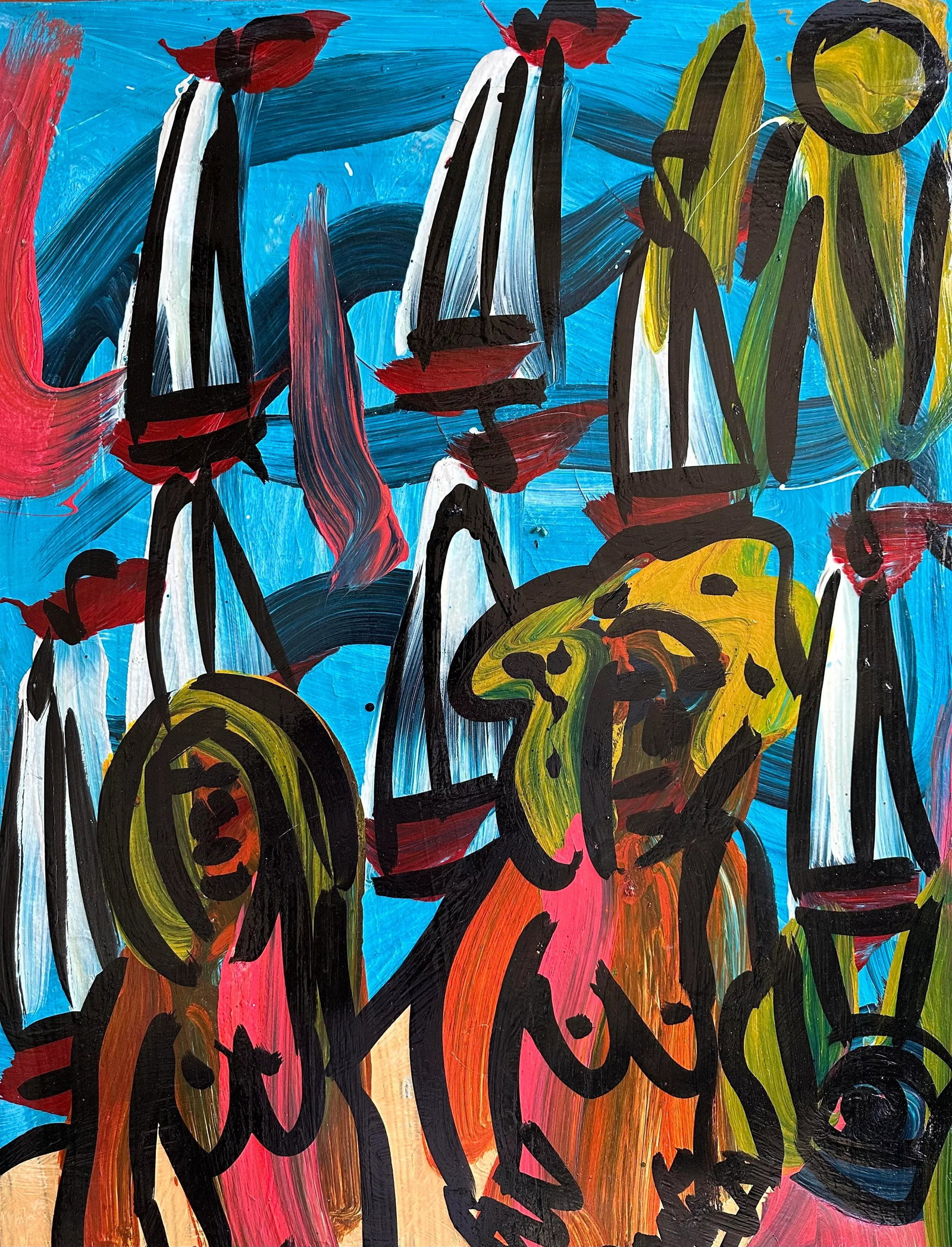 Peter Keil Original Painting - Junge Wilde Collection - 4