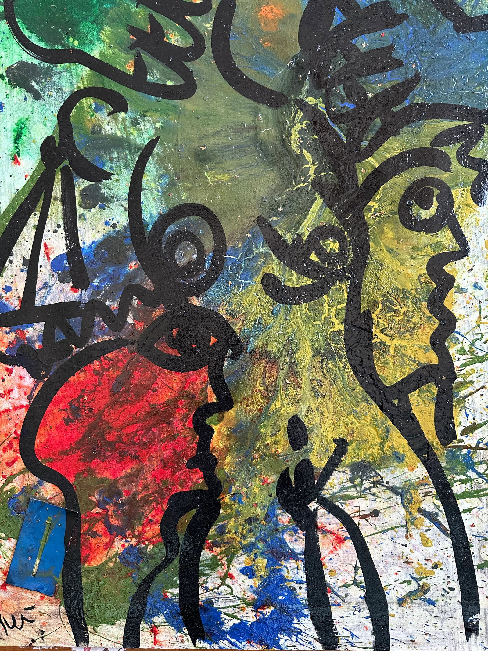 Original Peter Keil Painting - Junge Wilde Collection - 4