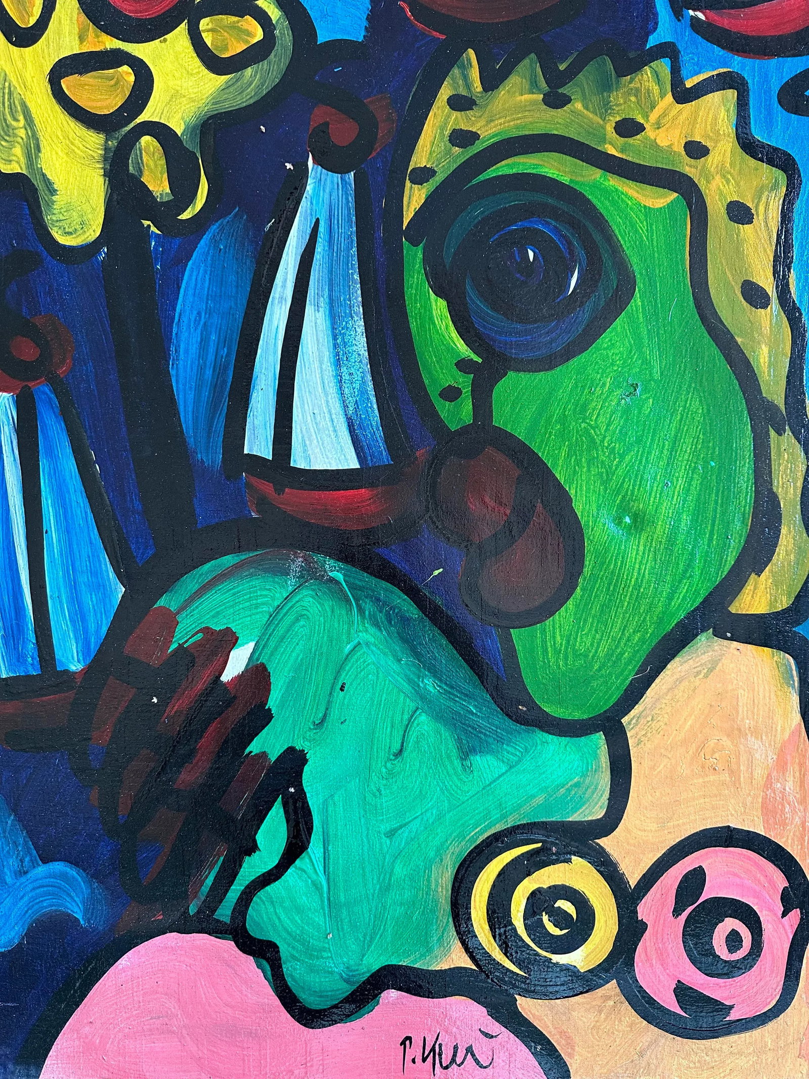 Original Peter Keil Painting - Junge Wilde Collection - 3