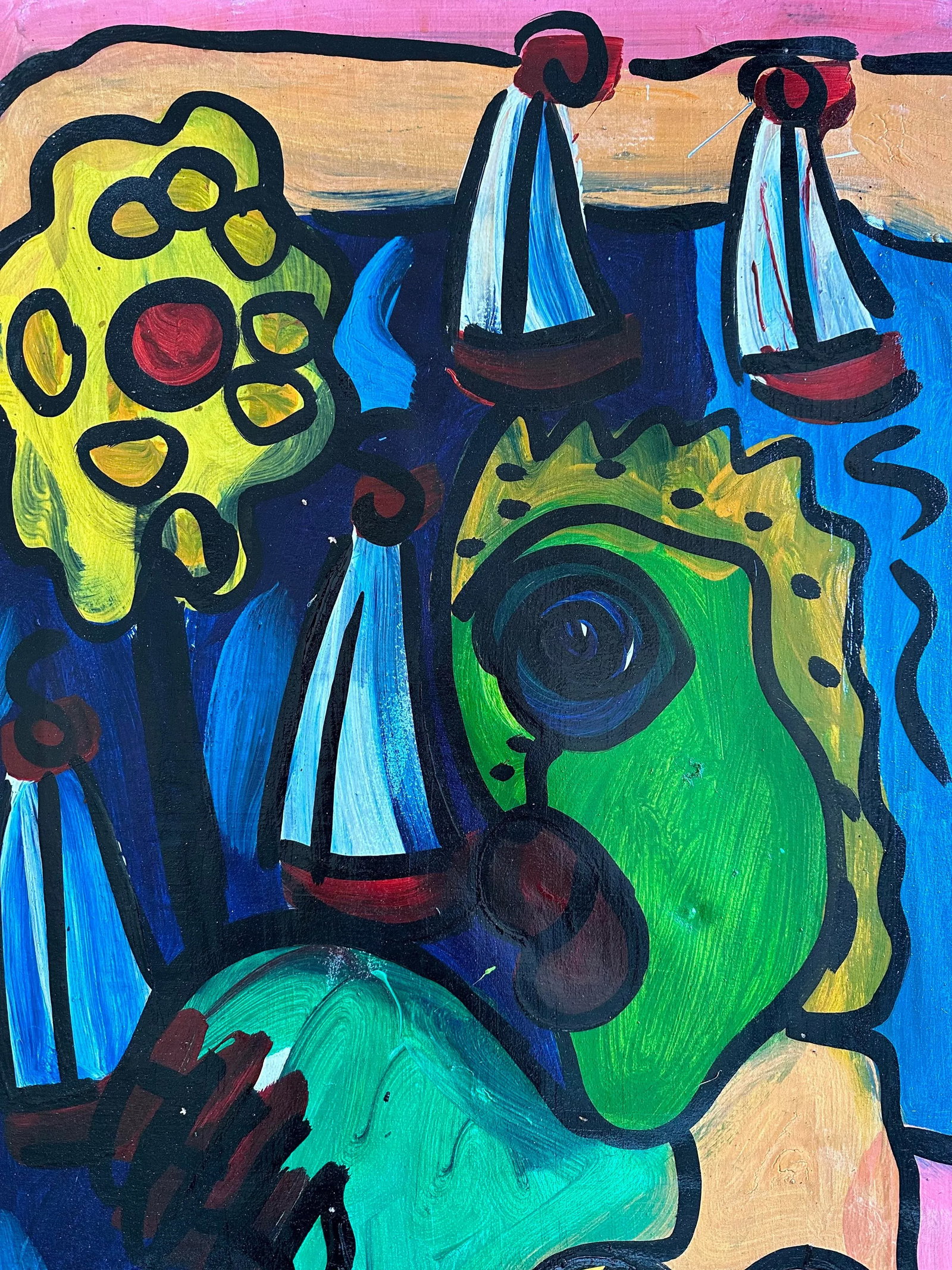 Original Peter Keil Painting - Junge Wilde Collection - 4