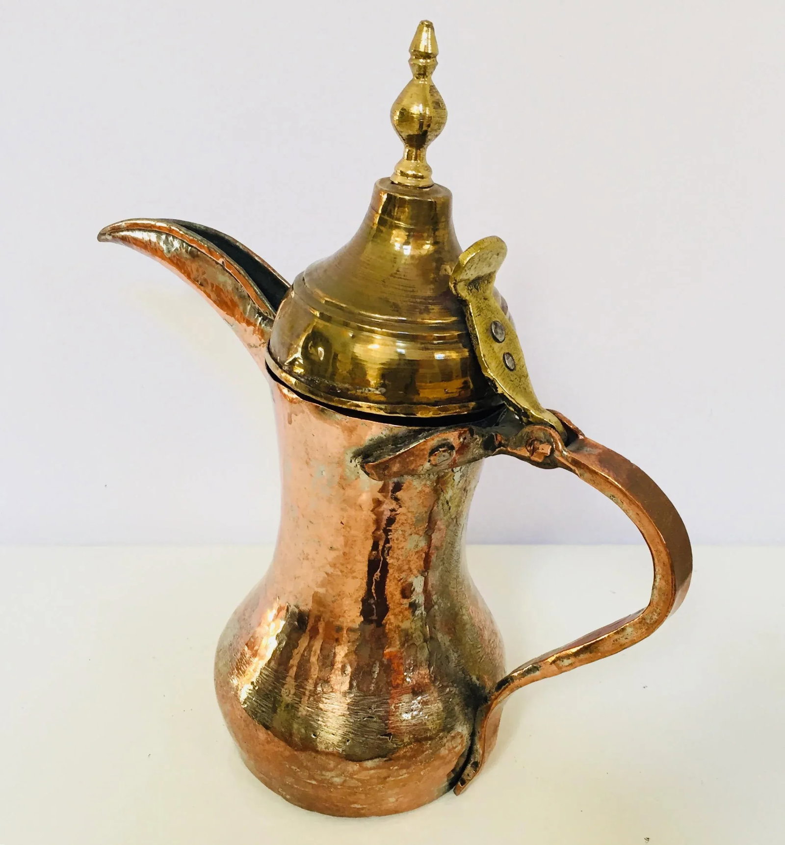 Middle Eastern Dallah Arabic Copper Coffee Pot - 1 - 11