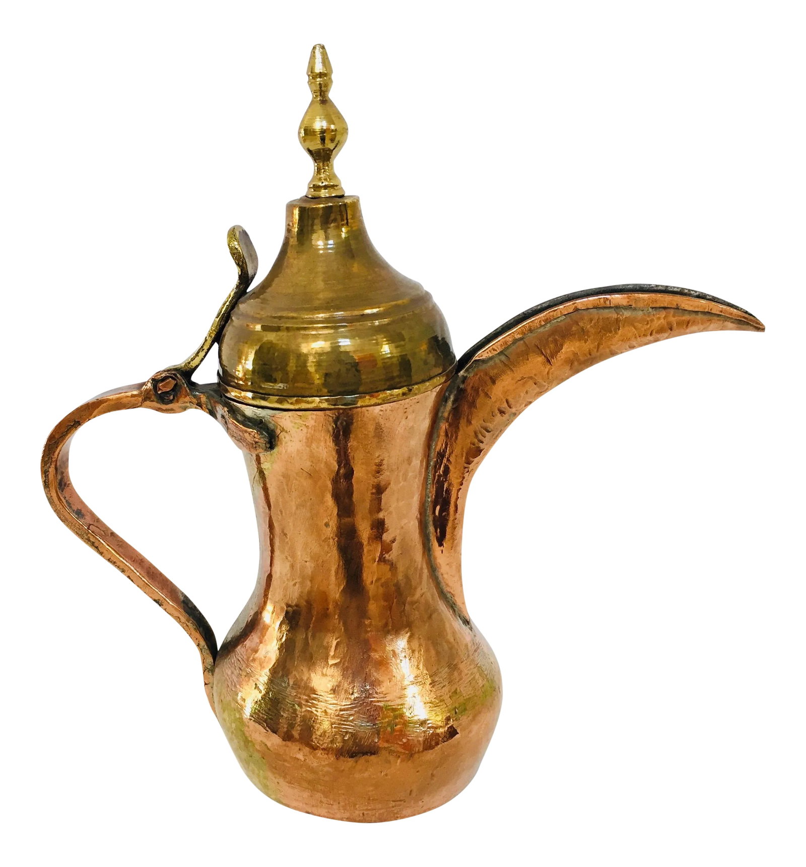 Middle Eastern Dallah Arabic Copper Coffee Pot - 1 (1 of 12)