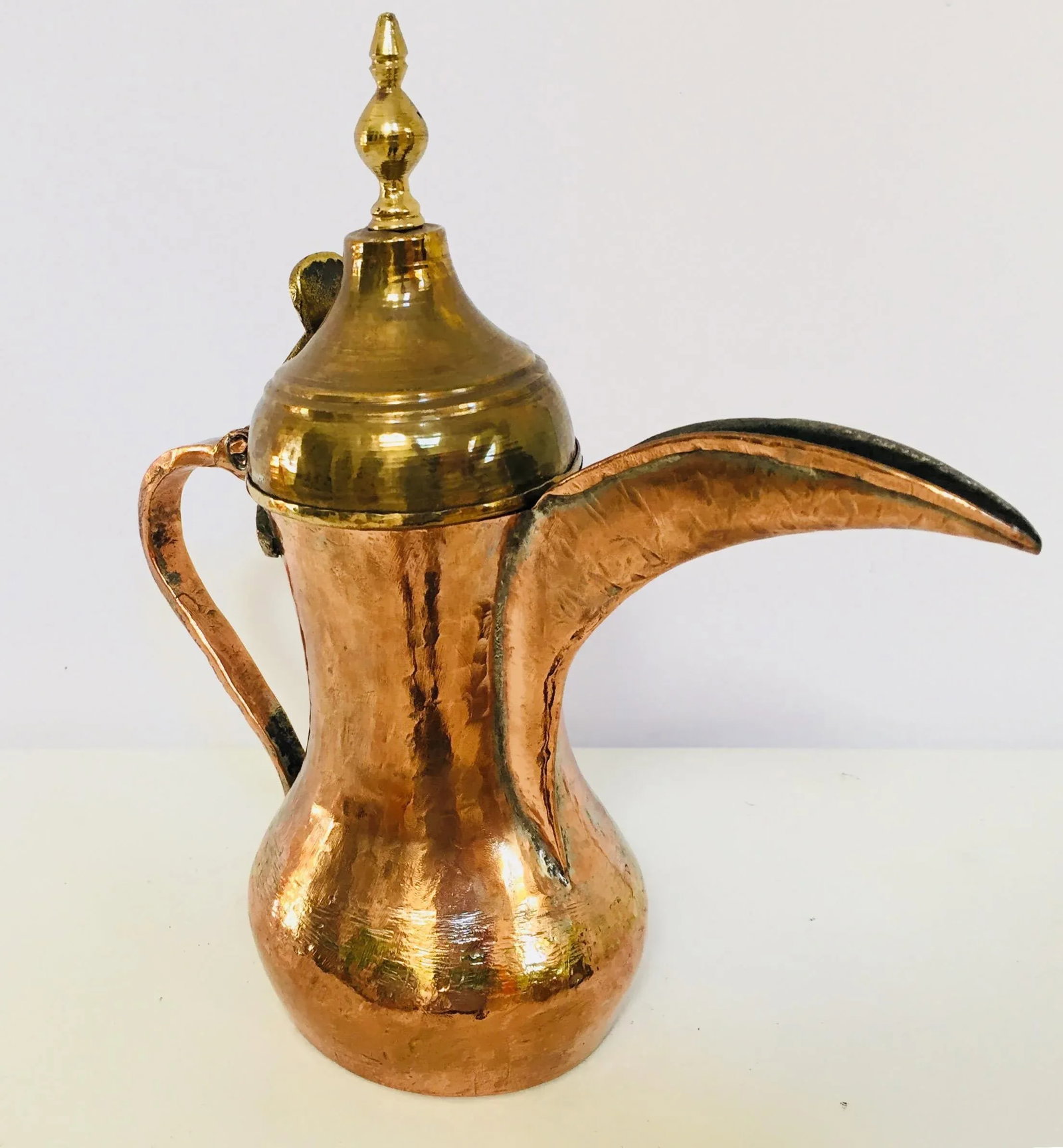 Middle Eastern Dallah Arabic Copper Coffee Pot - 1 - 7