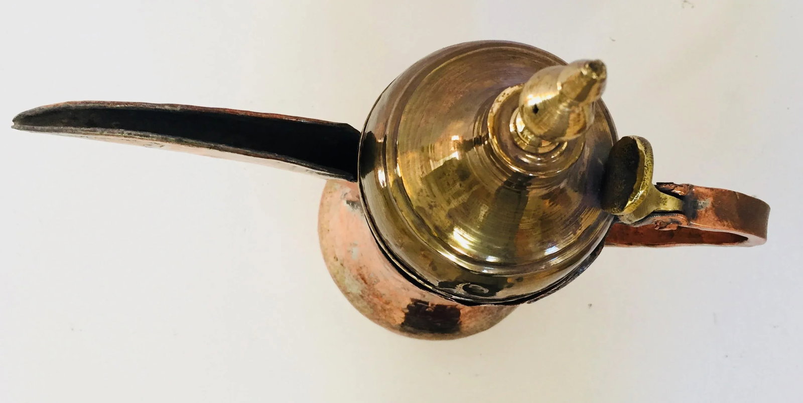 Middle Eastern Dallah Arabic Copper Coffee Pot - 1 - 8
