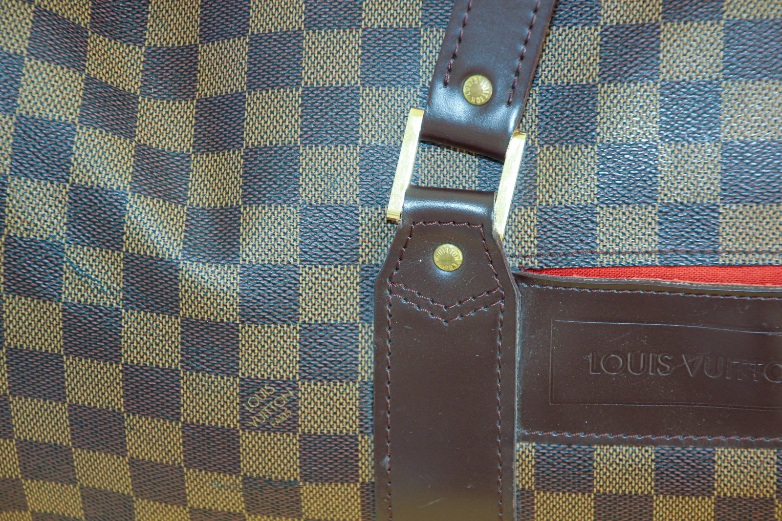 Louis Vuitton Golf Cup 2002 Japan Sac Polochon Duffle Damier - 12