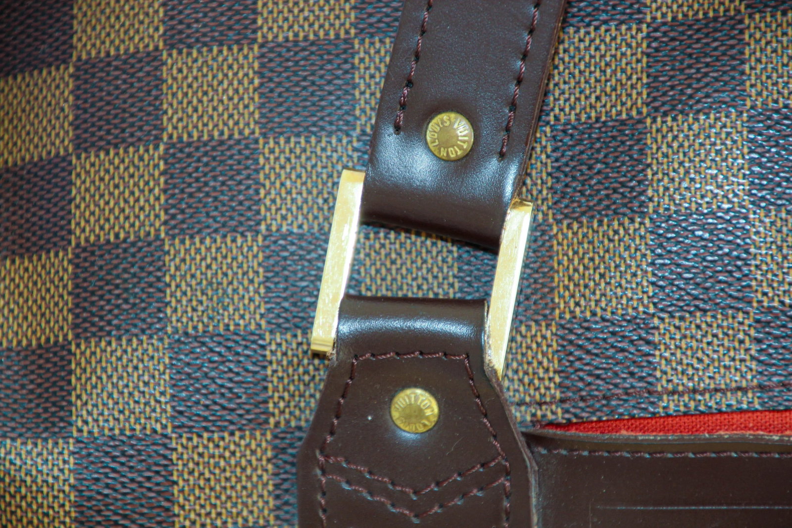 Louis Vuitton Golf Cup 2002 Japan Sac Polochon Duffle Damier - 3