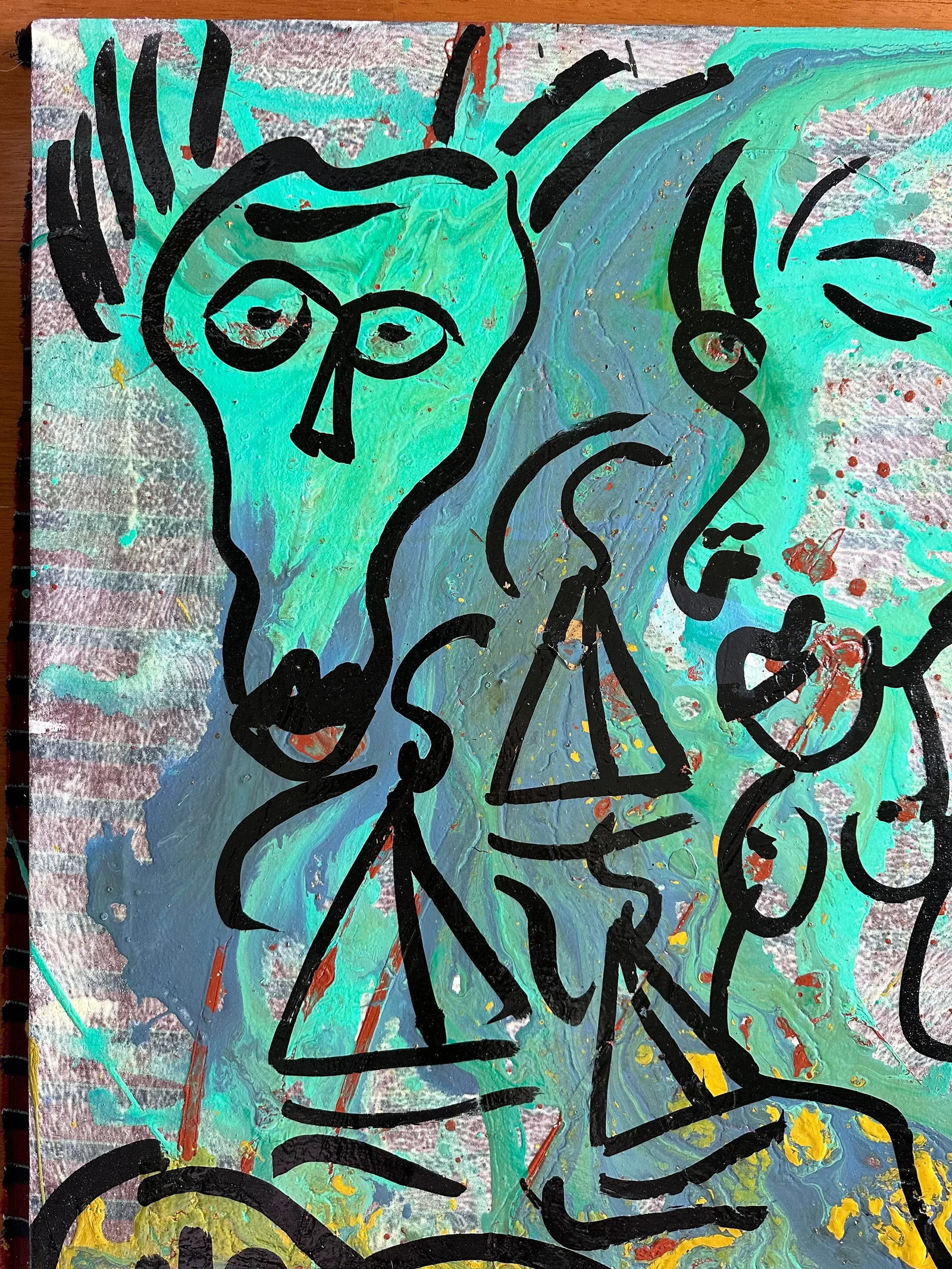 Original Peter Keil Painting - Junge Wilde Collection - 2