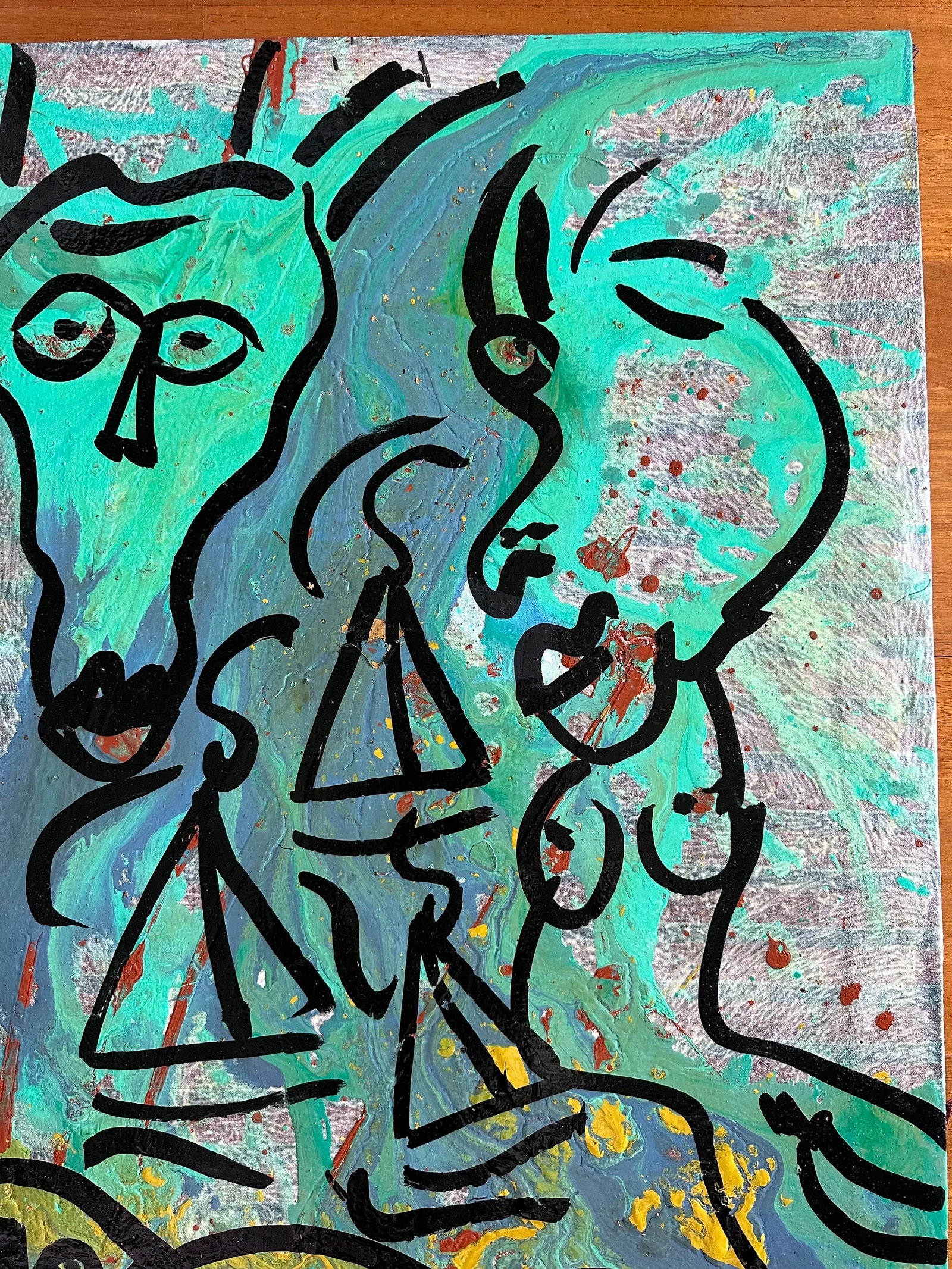 Original Peter Keil Painting - Junge Wilde Collection - 5