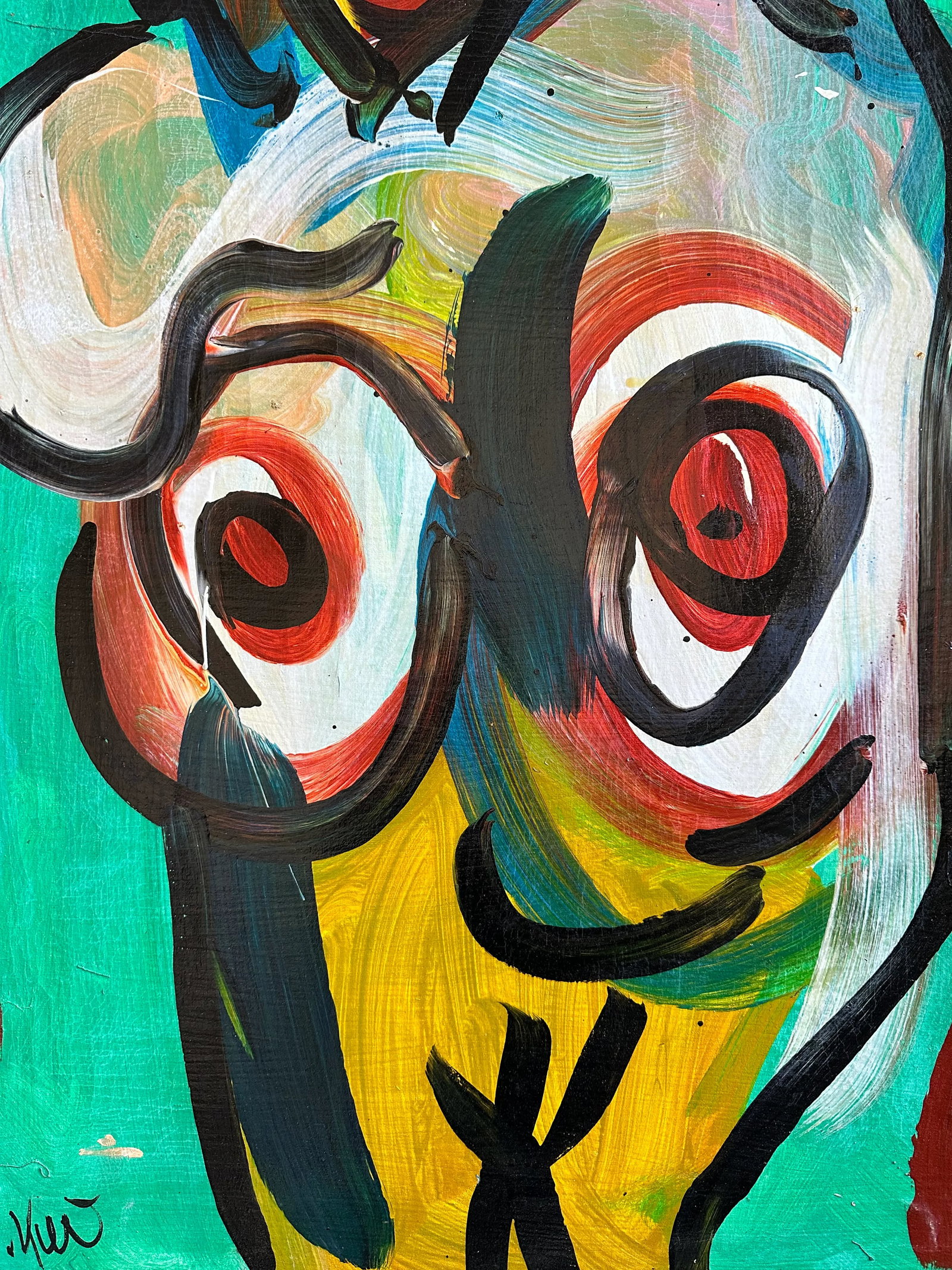 Original Peter Keil Painting - Junge Wilde Collection - 3