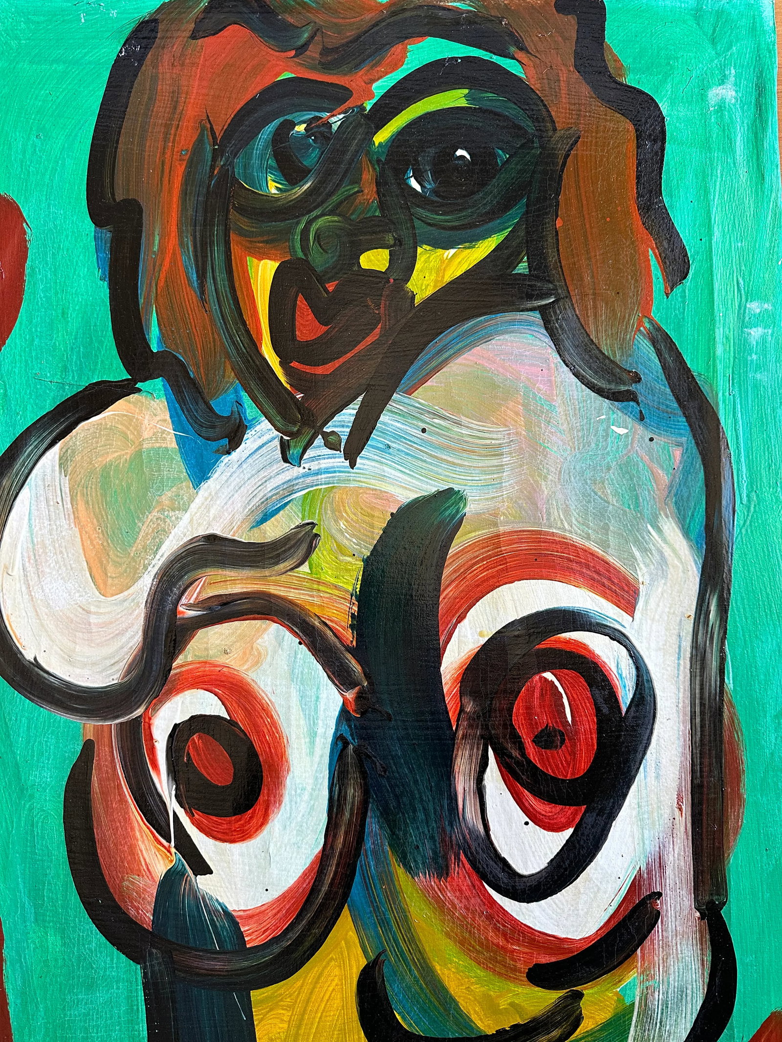 Original Peter Keil Painting - Junge Wilde Collection - 5